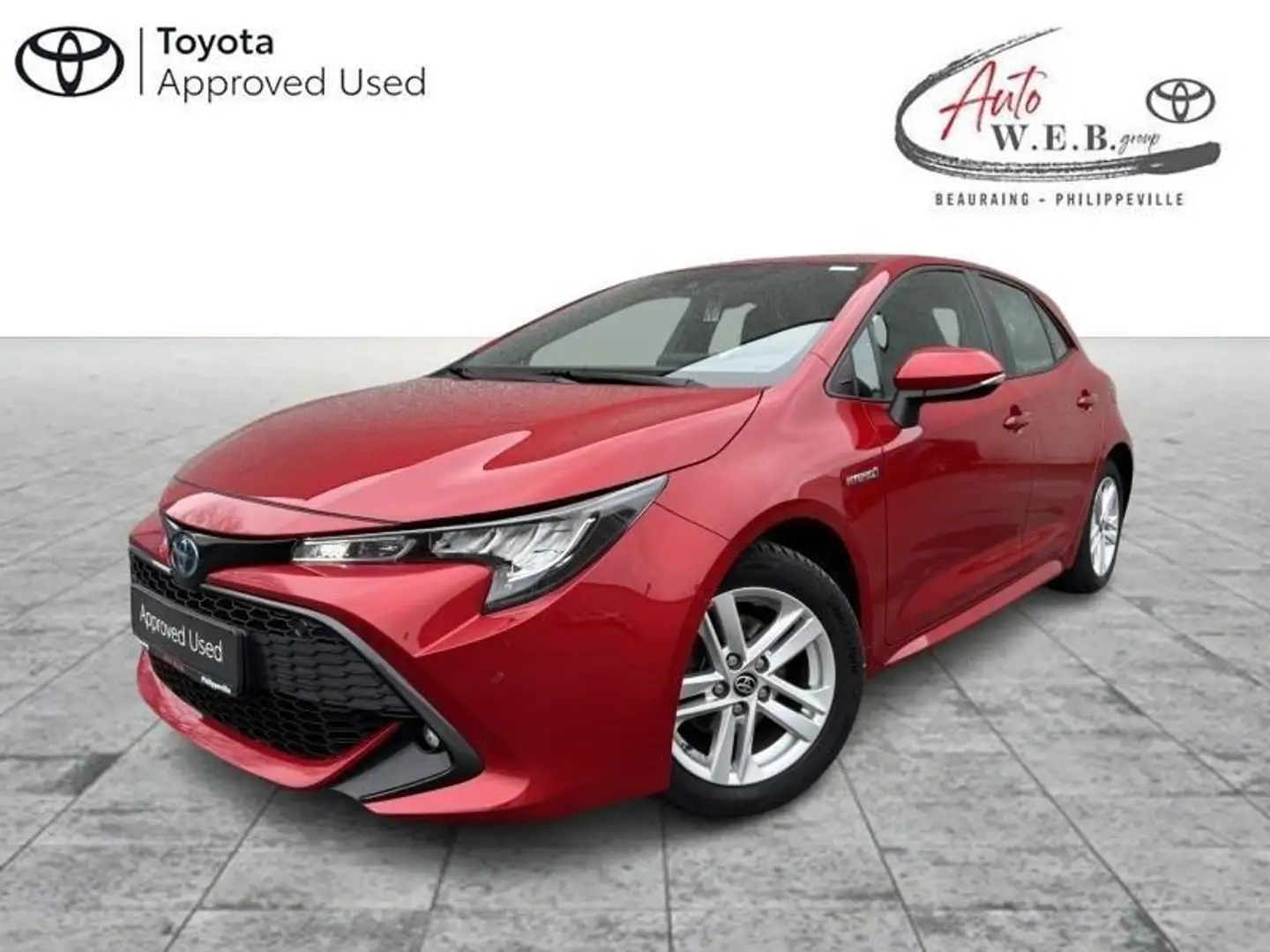 Toyota Corolla 1.8 Hybride 122 ch Dynamic + P Rood - 1