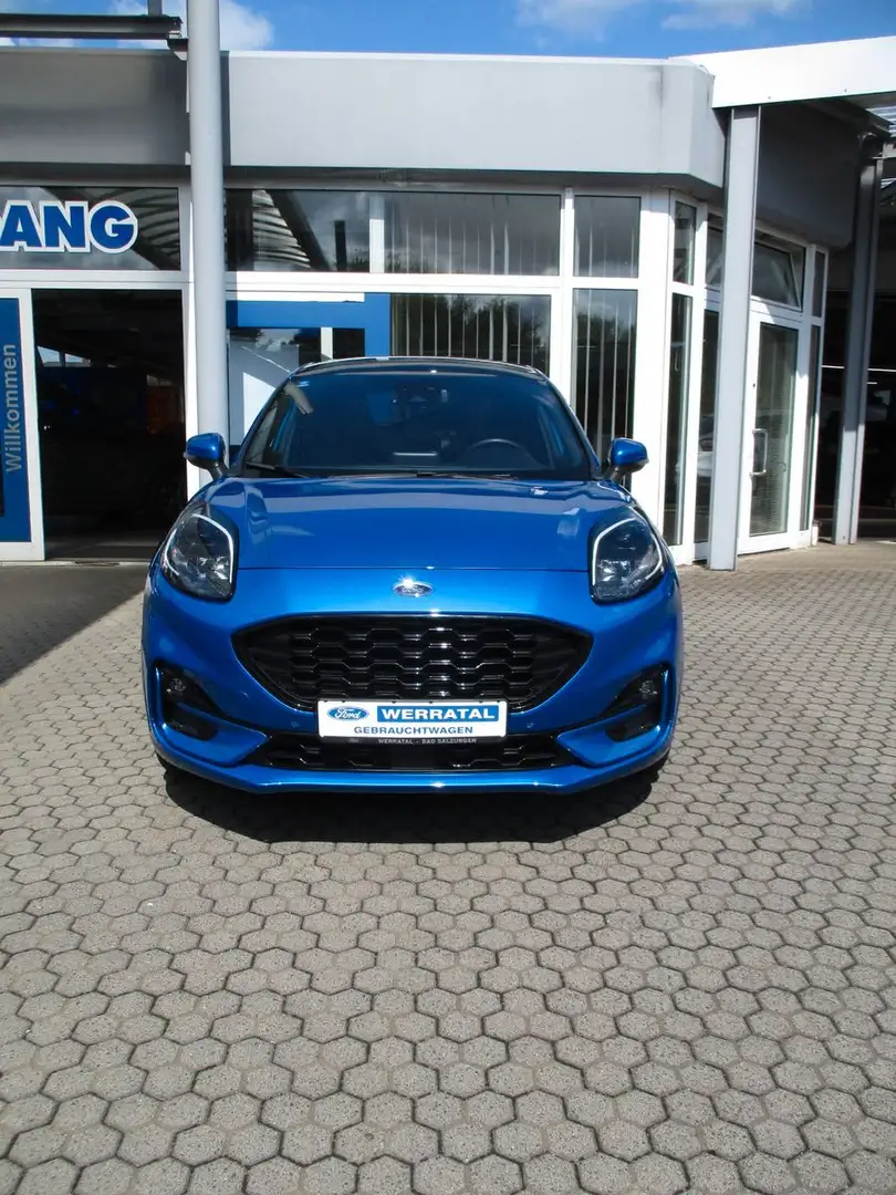 Ford Puma ST-Line / Pano / Kamera / Navi / Klimaauto Blau - 2