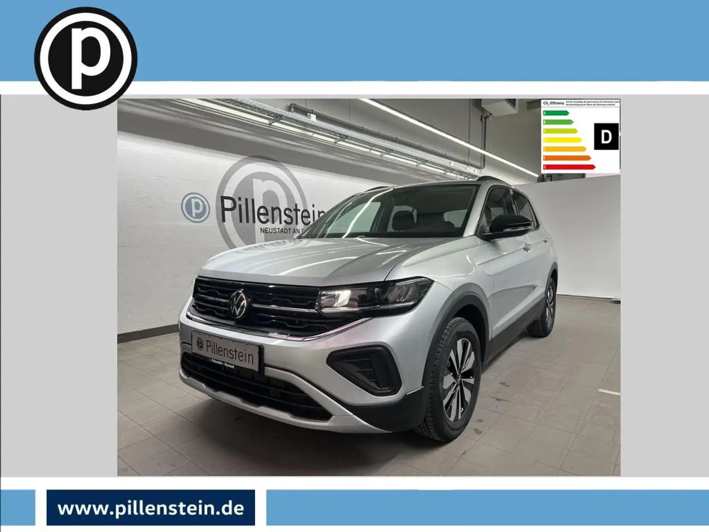 Volkswagen T-Cross TSI DSG GOAL NAVI+KAM+ACC+16"+SHZ+PDC+ Silber - 1