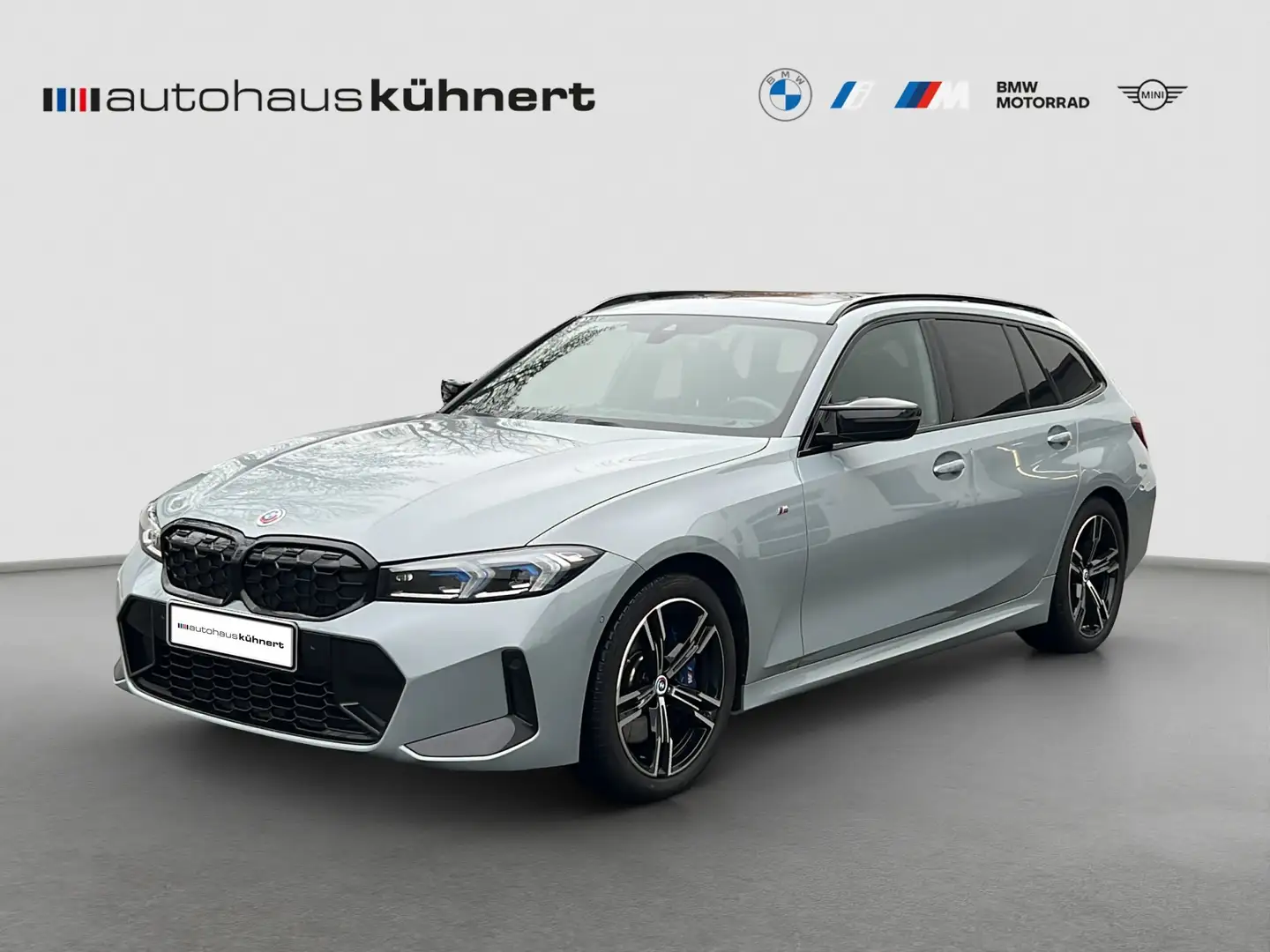 BMW 340 Mi xDrive Touring PanoSD AHK H&K Innov. adapt.Fw. Grau - 1