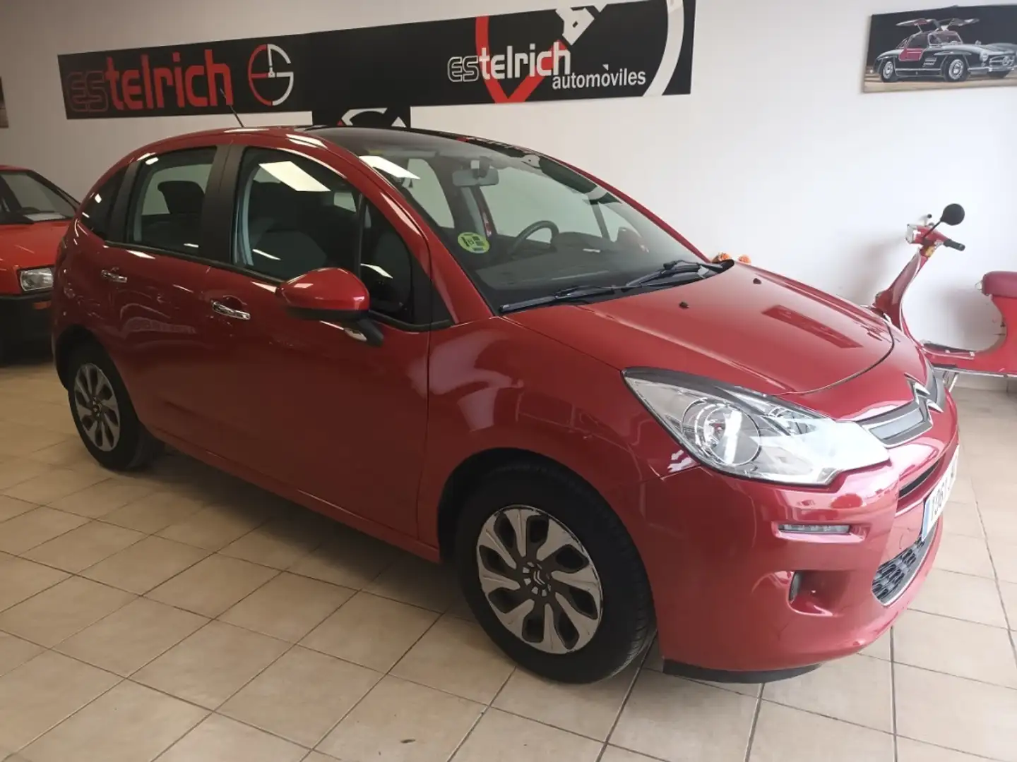 Citroen C3 Pequeño Automático de 5 Puertas Rouge - 1