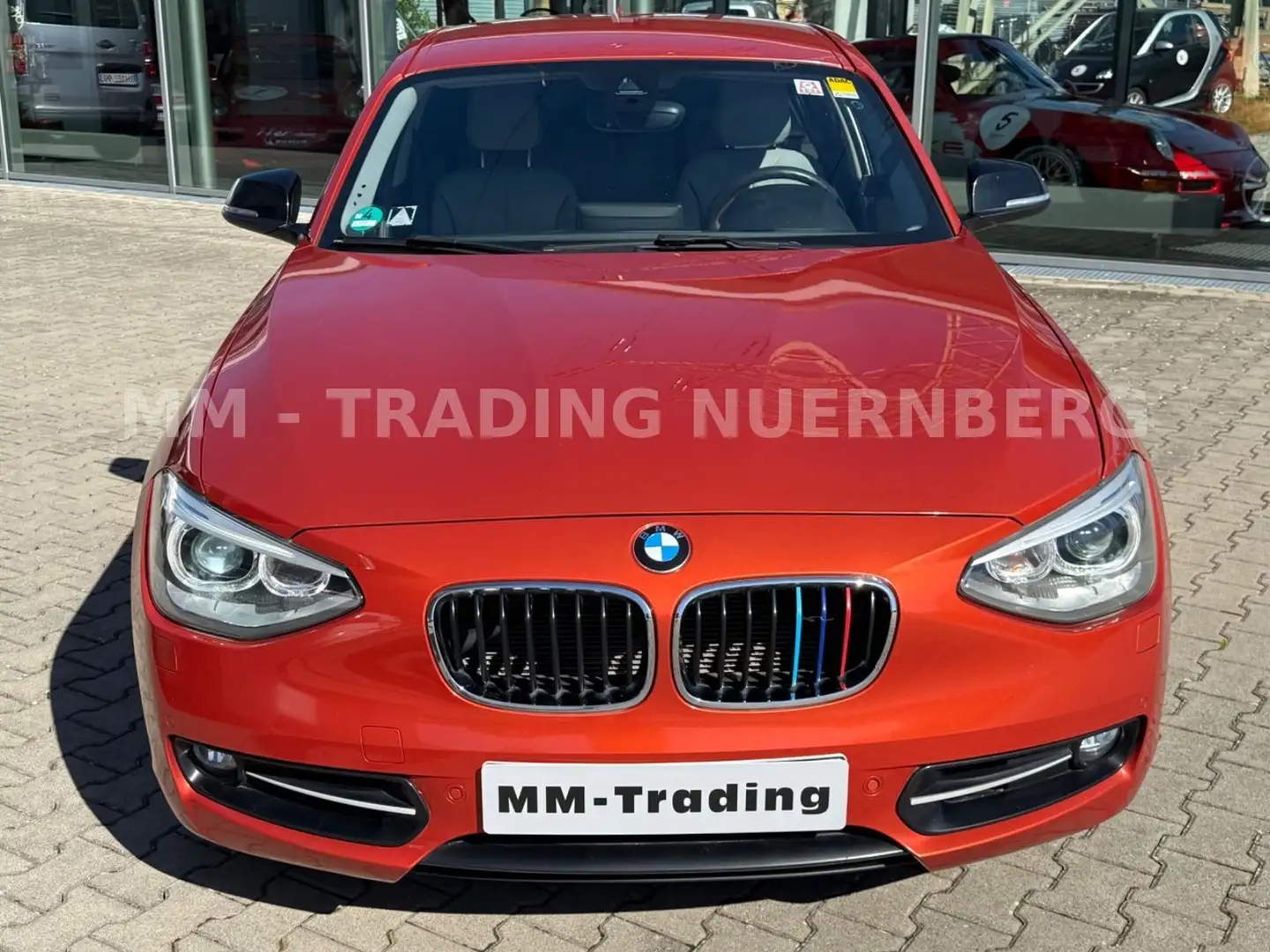 BMW 120 D KLIMAAUTOM-BIXEN.-ALU-EURO5-2.HAND Orange - 2