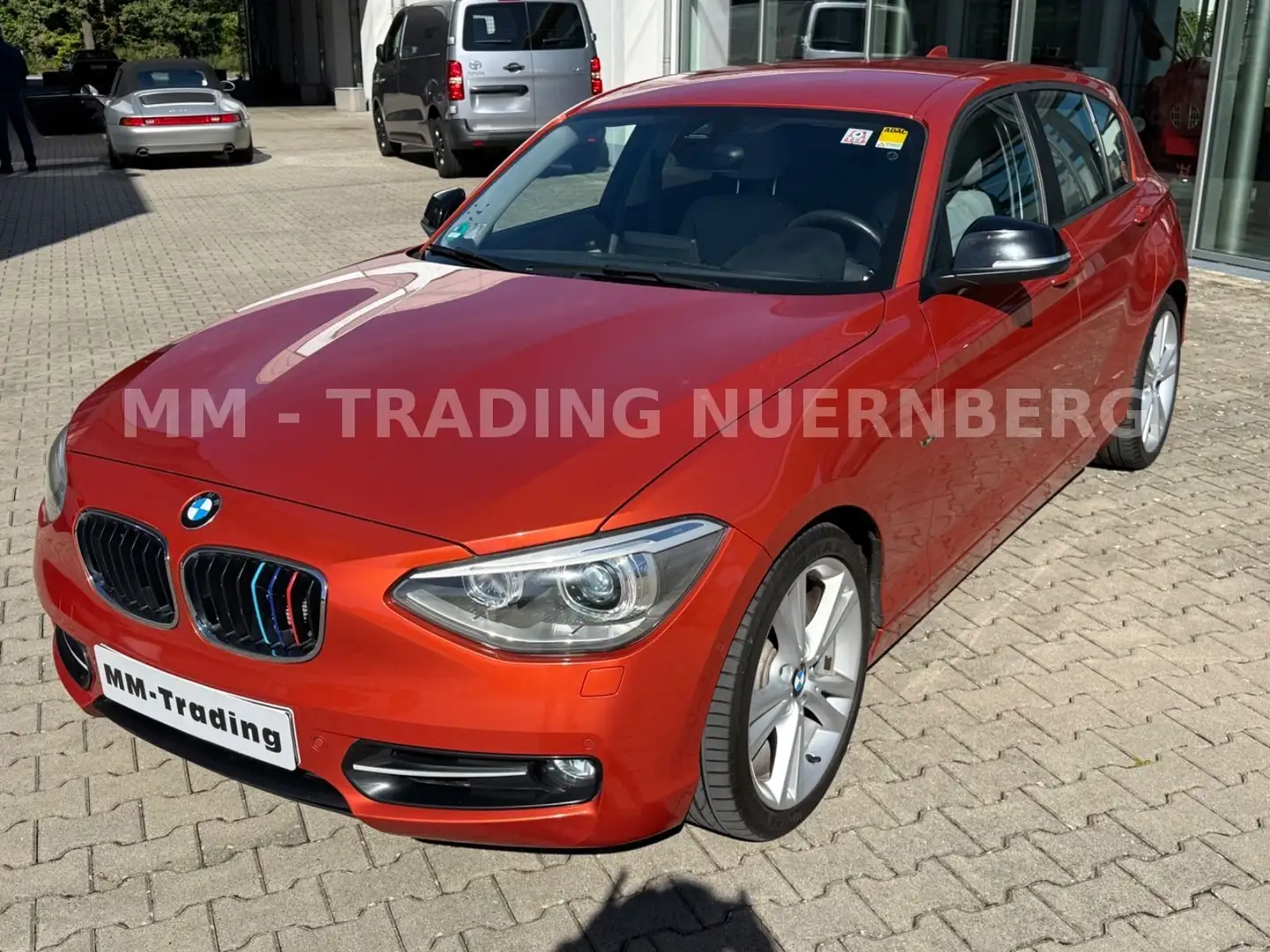 BMW 120 D KLIMAAUTOM-BIXEN.-ALU-EURO5-2.HAND Orange - 1