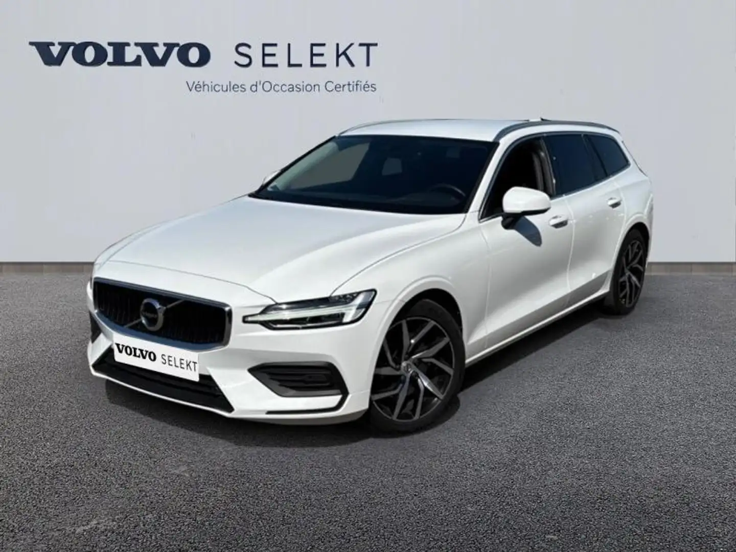 Volvo V60 D4 190ch AdBlue Business Executive Geartronic Blanc - 1