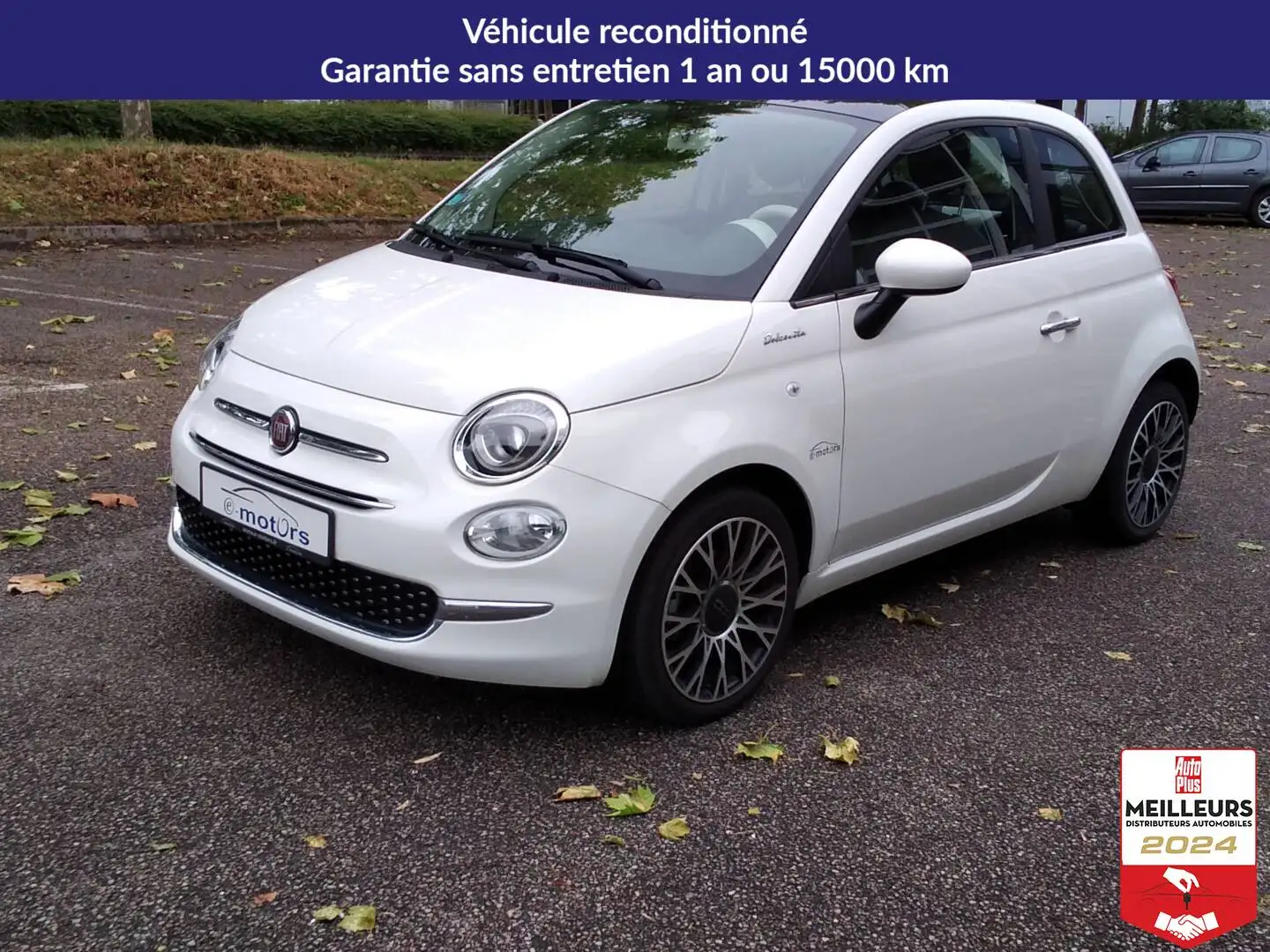 Fiat 500 500 1.0 70 ch Hybride Dolcevita +Toit Blanc - 1