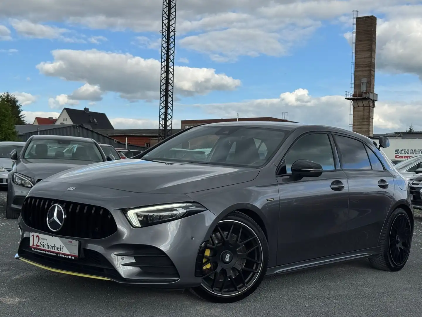 Mercedes-Benz A 250 A -Klasse A 250 Edition 1  AMG Line NAVI/EURO 6 Šedá - 1