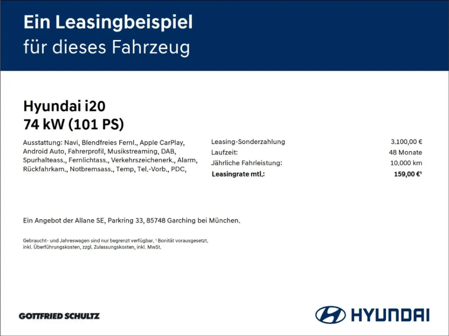 Hyundai i20 SELECT 1.0 T-GDI 6-MT PDC Zwart - 2