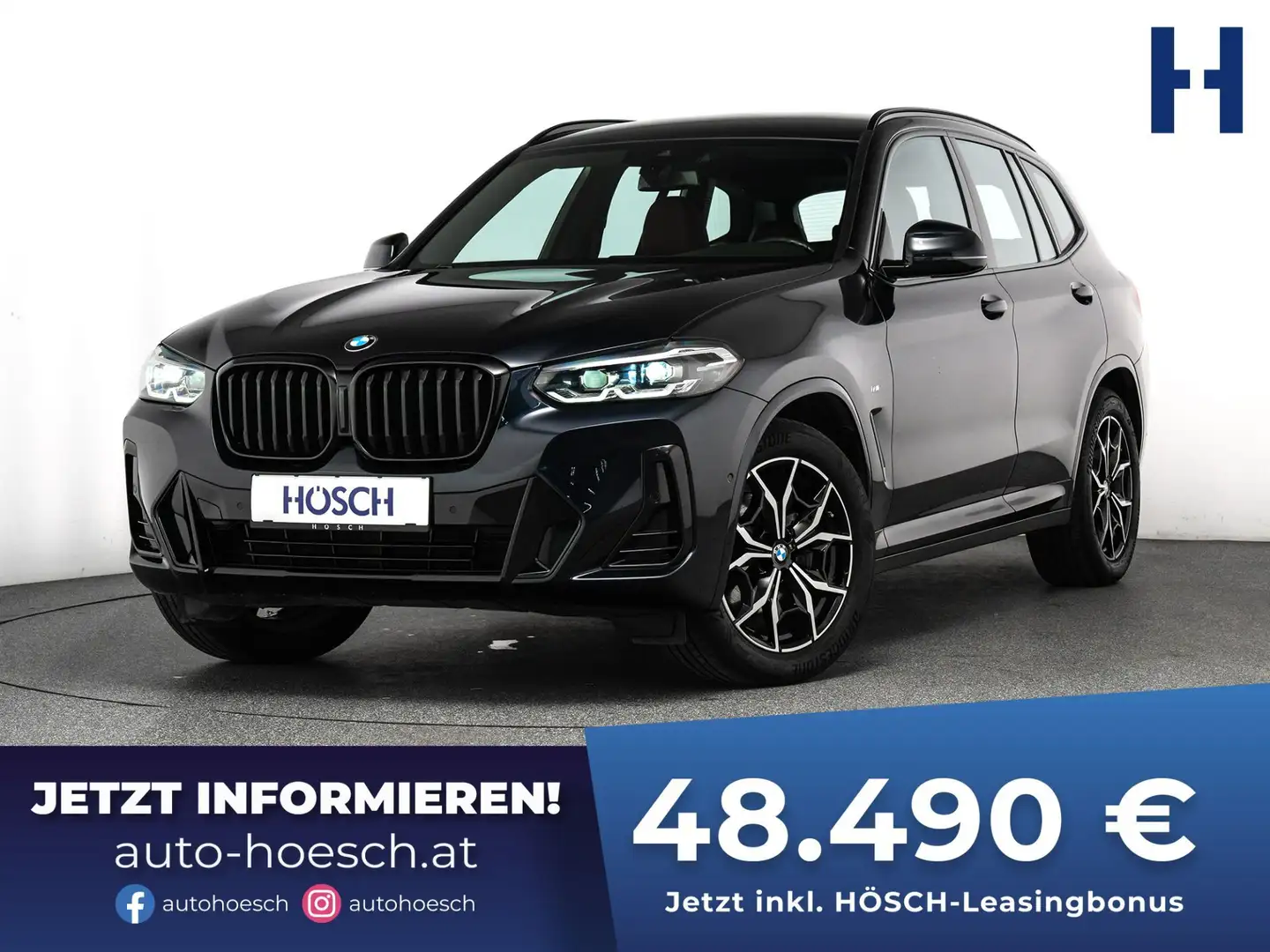 BMW X3 xDrive 20d M Sport MEGA-ANGEBOT Schwarz - 1