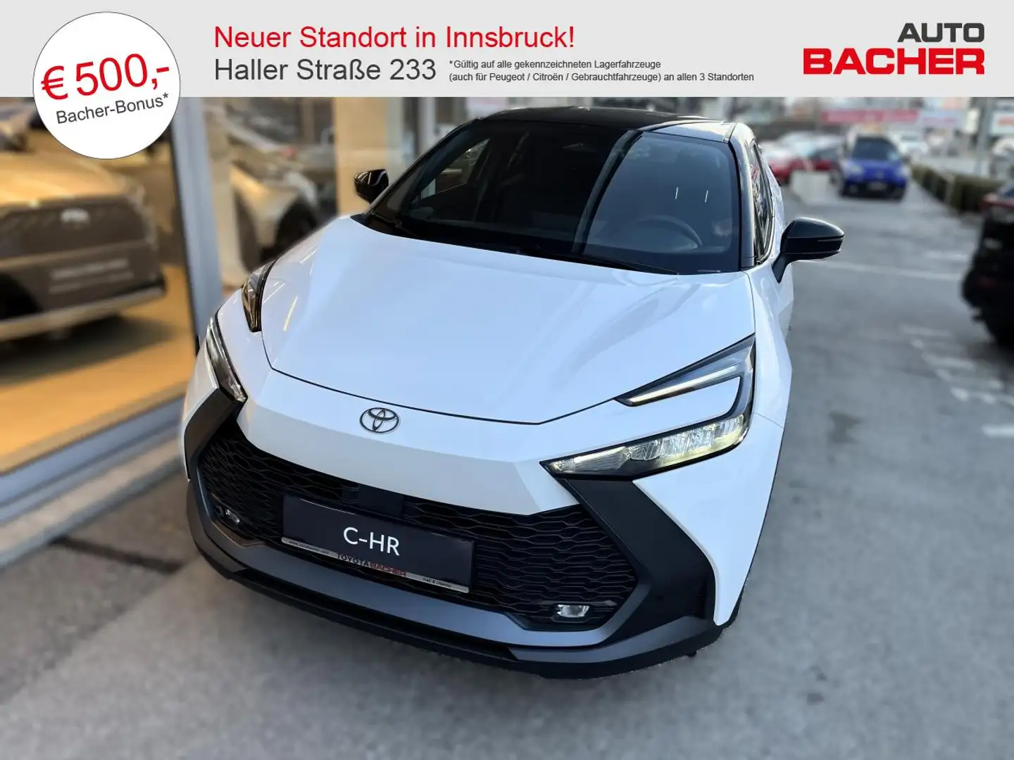 Toyota C-HR 1,8 l Hybrid 2WD Active Drive Wit - 1