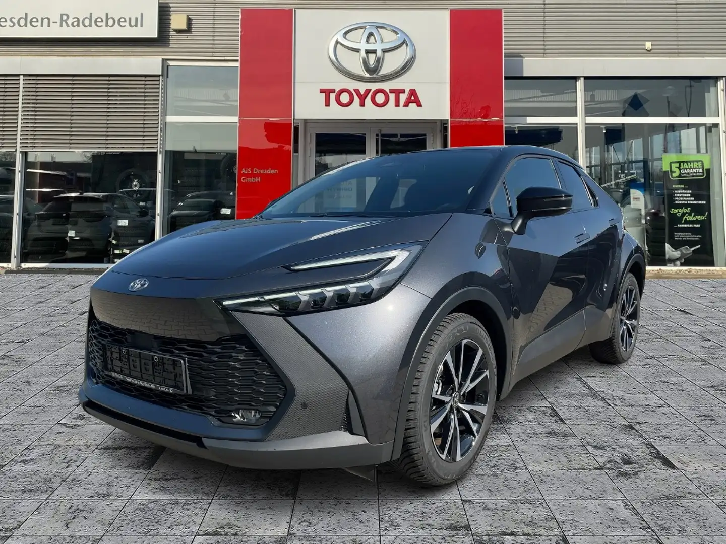 Toyota C-HR 2.0 Hybrid FWD Team Deutschland Navi*KAM*DAB Grau - 2