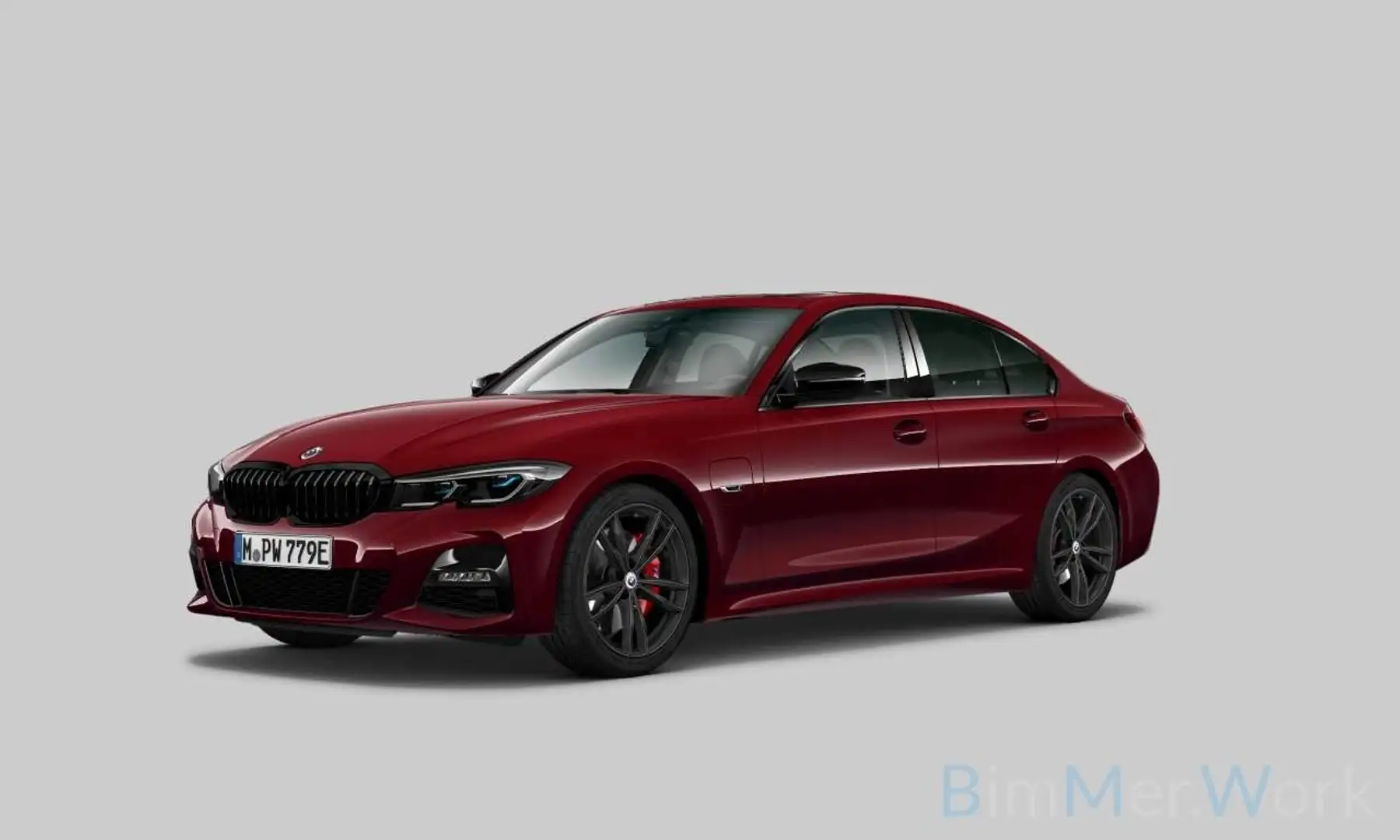 BMW 330 e Lim. M Sport Individual LASER H&K SDACH 19" Rosso - 1