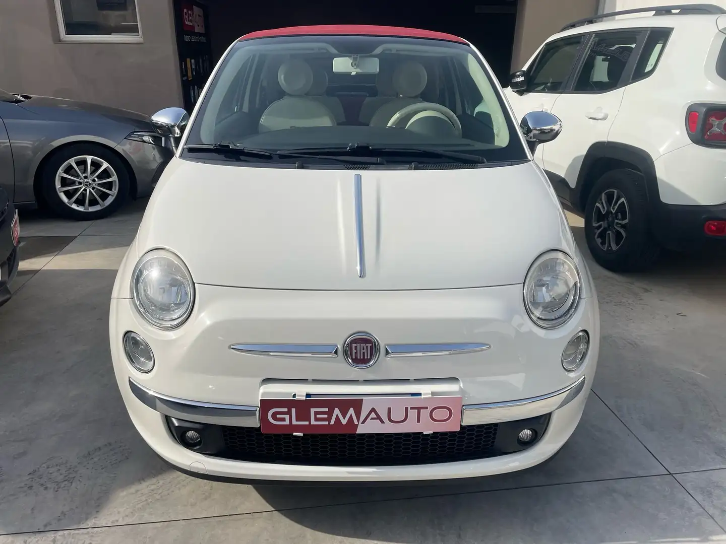 Fiat 500C 500C 1.2 Lounge 69cv Bianco - 1
