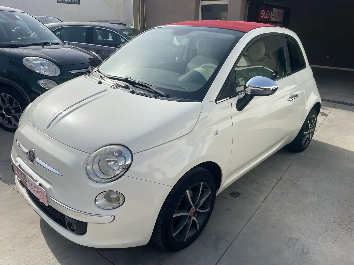 Fiat 500C 500C 1.2 Lounge 69cv Bianco - 2