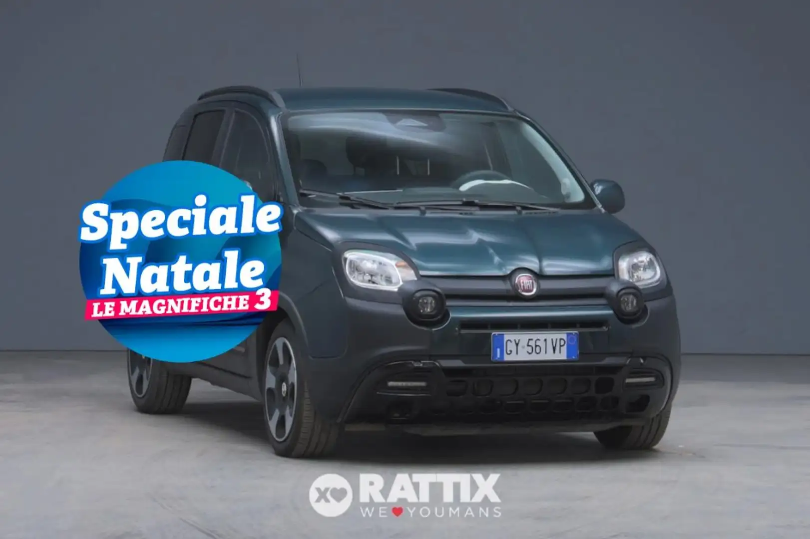 Fiat Panda Pandina 1.0 Firefly Hybrid 70CV Cross Vert - 1