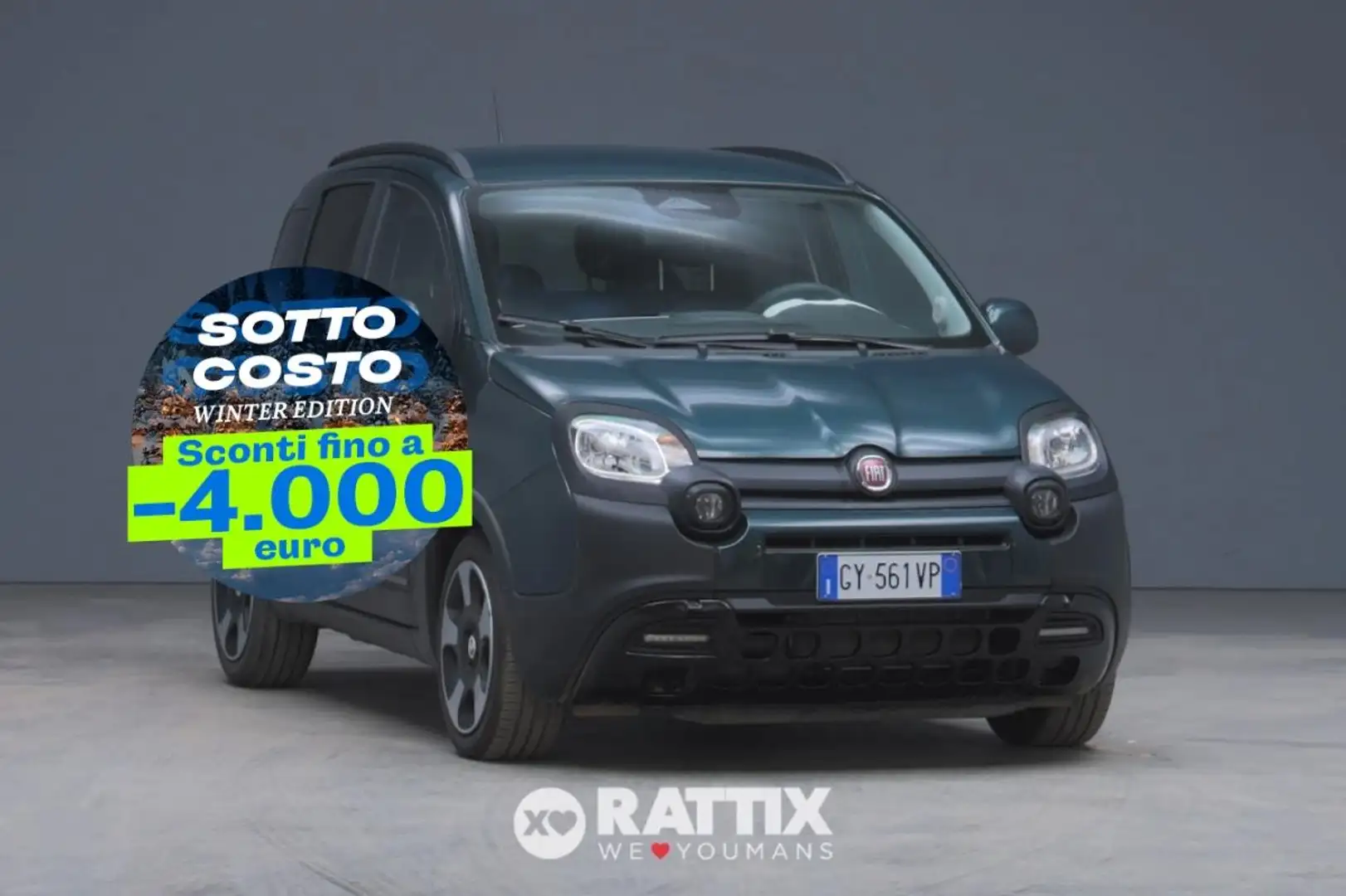 Fiat Panda Pandina 1.0 Firefly Hybrid 70CV Cross Vert - 2