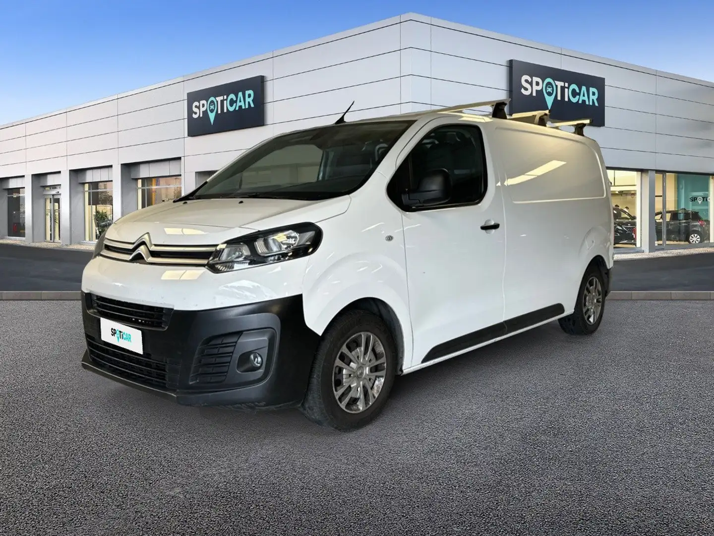 Citroen Jumpy BlueHDi 120 M Club Blanc - 1