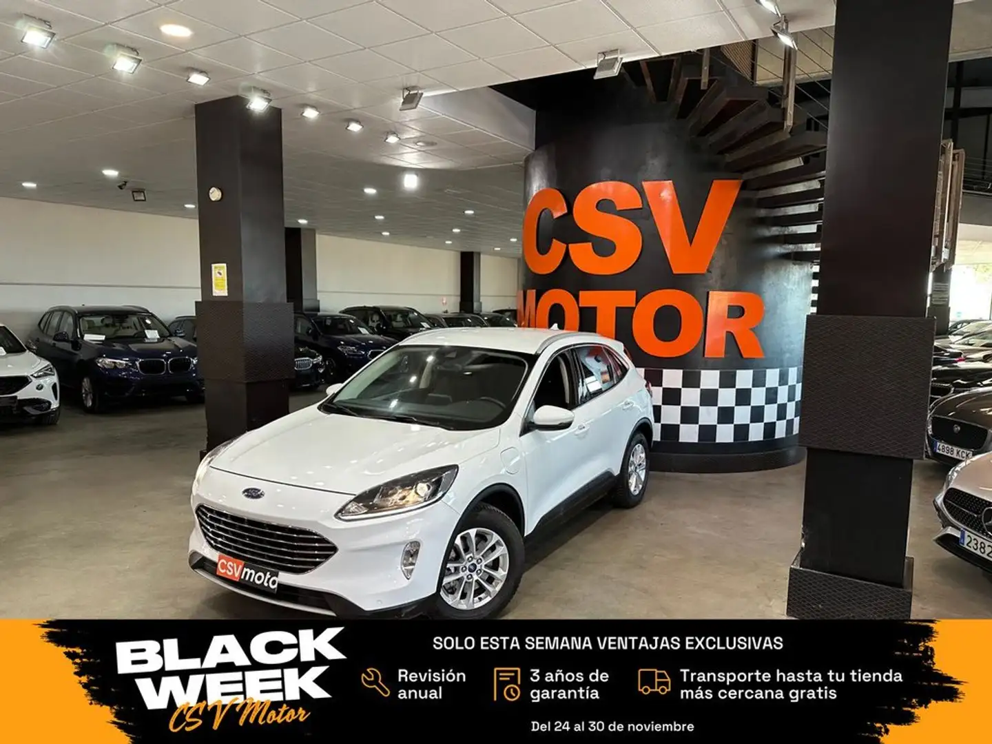 Ford Kuga 2.5 Duratec PHEV Titanium 4x2 Blanc - 1