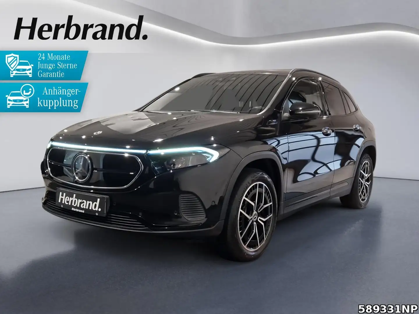 Mercedes-Benz EQA 250 Progressive Night Pano Distronic AHK LED Noir - 1