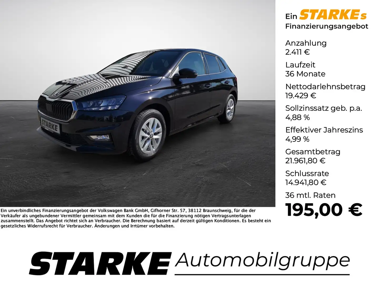 Skoda Fabia 1.0 TSI DSG Selection Noir - 1