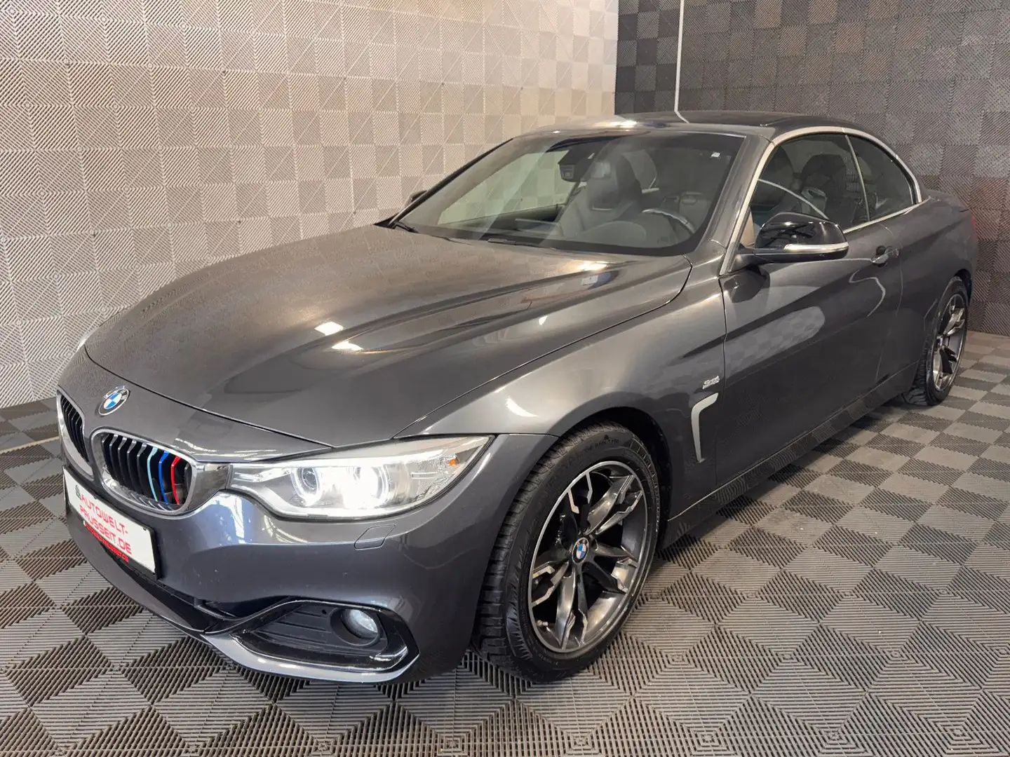 BMW 425 d Cabrio*SPORT LINE*ACC-AHK-HiFi-MEMO-LED-18" Gris - 2