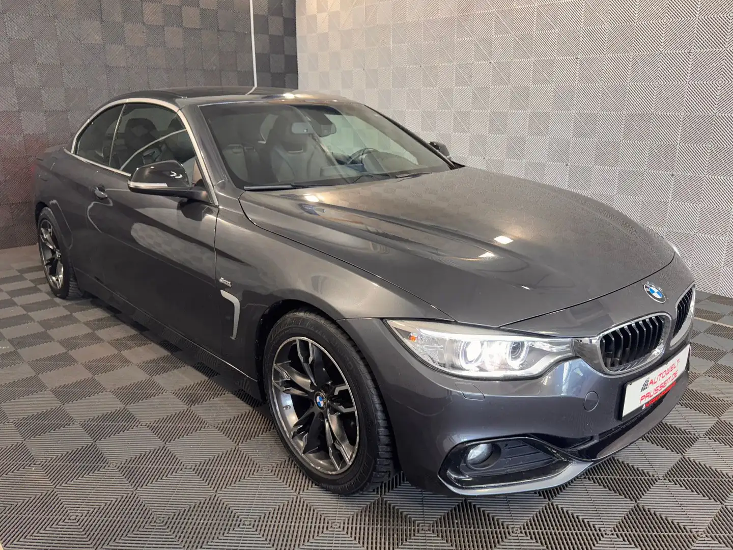 BMW 425 d Cabrio*SPORT LINE*ACC-AHK-HiFi-MEMO-LED-18" Gris - 1