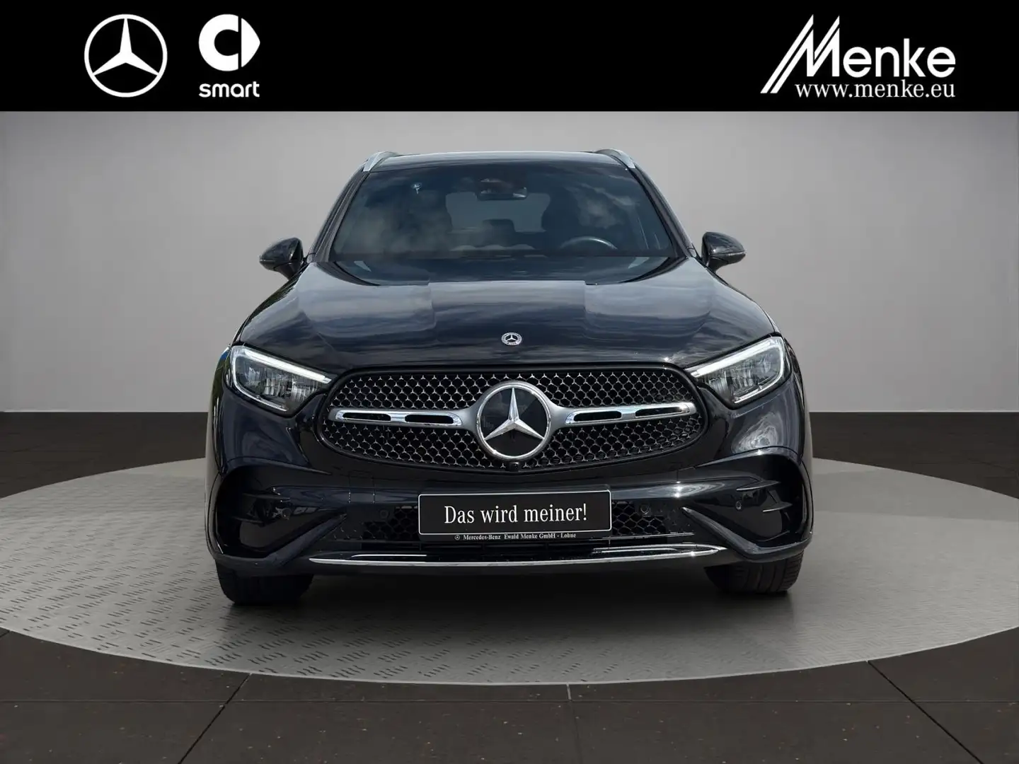 Mercedes-Benz GLC 220 d 4M AMG Line AdvancePlus+Memo+AHK+Ambie Schwarz - 2
