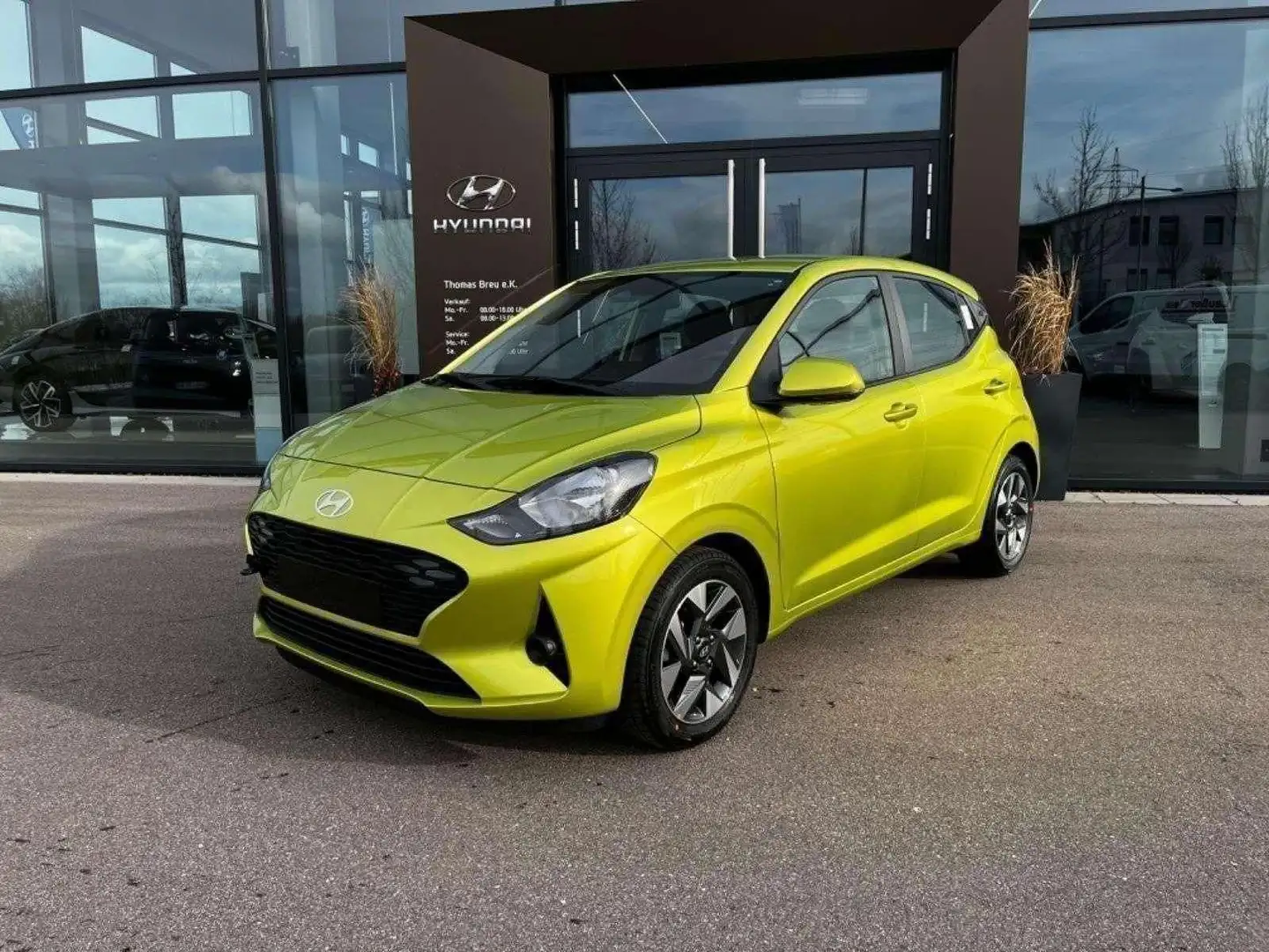 Hyundai i10 Trend 1.0 M/T SHZ NAVI LHZ *Lucid Lime* Gelb - 1