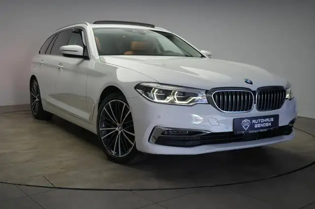2019 BMW 5 Series in White for sale