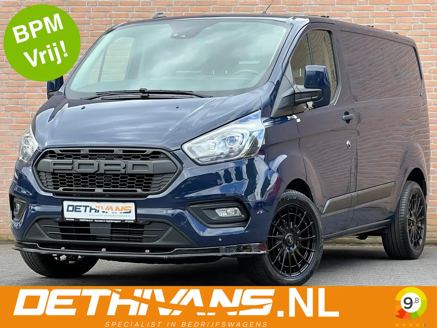 Ford Transit Custom 2.0TDCI 130PK / Carplay / Cruisecontrol / Daksteun Blau - 1