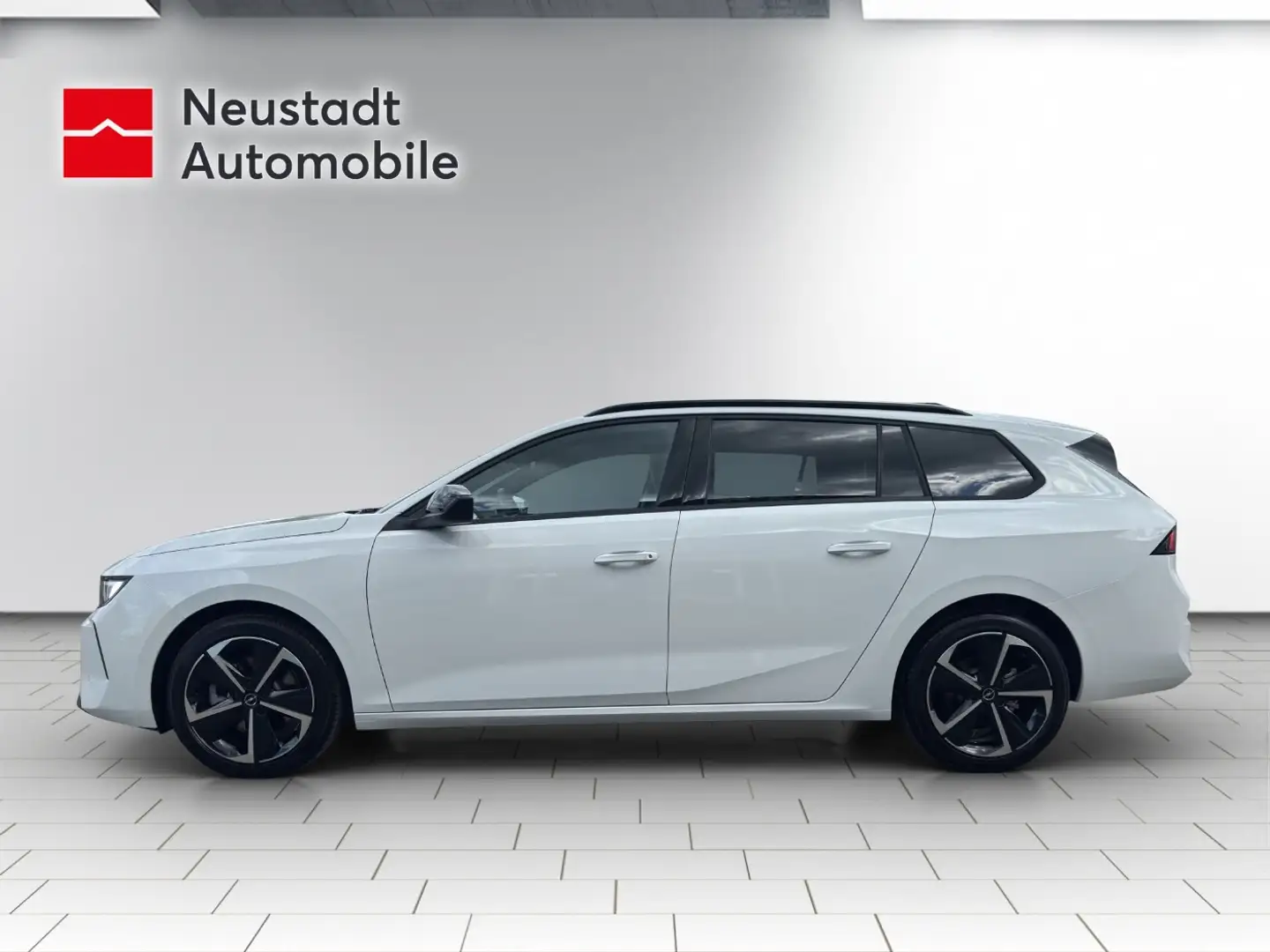 Opel Astra Edition Sports Tourer Automatik Anhängerkupplung Weiß - 2