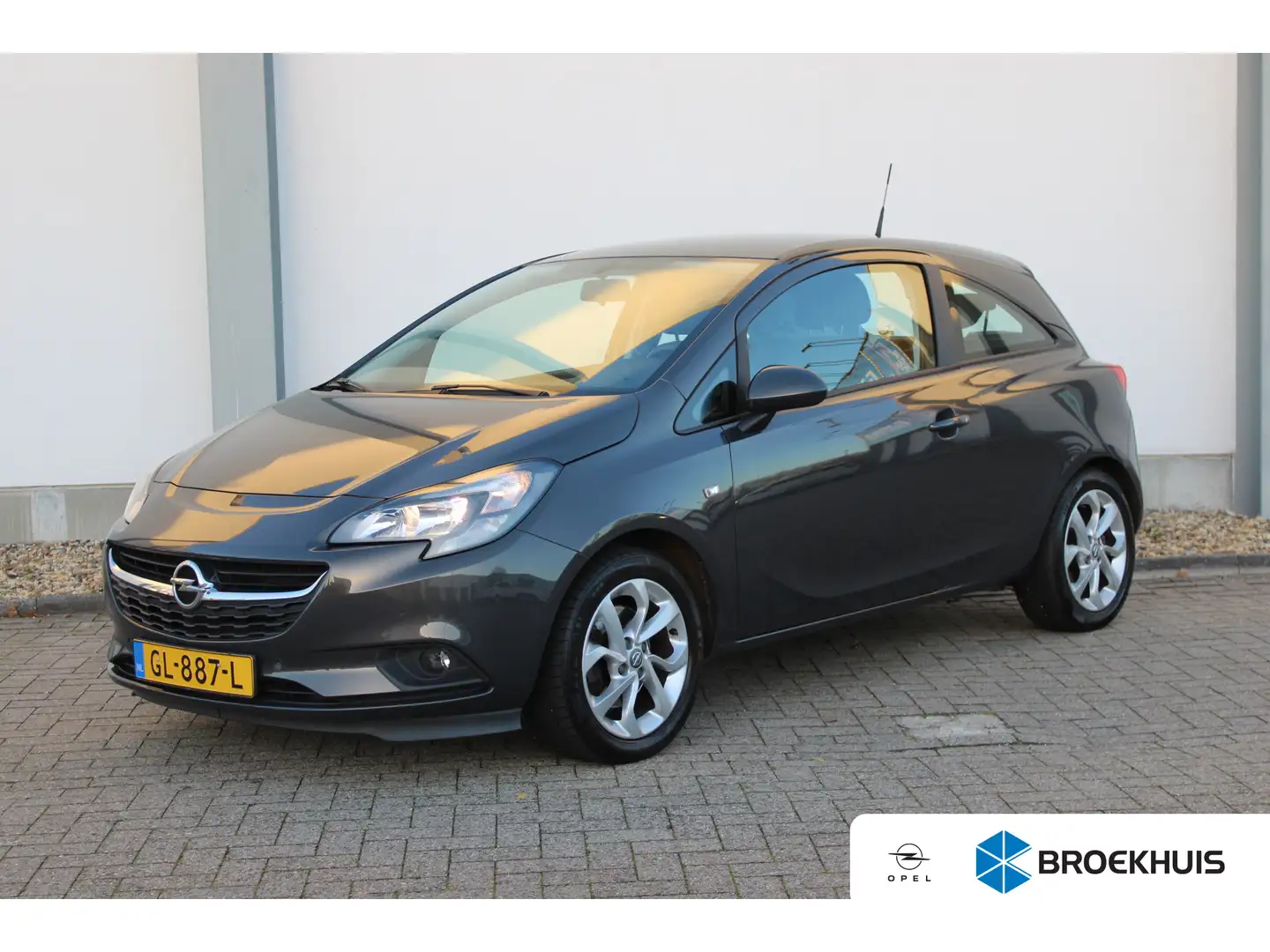 Opel Corsa 1.0 Turbo Edition / Parkeersensoren / Airco / DAB Gris - 1