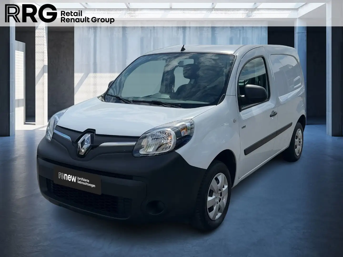 Renault Kangoo E-TECH Navi PDC Klima inkl. Batterie Blanc - 1