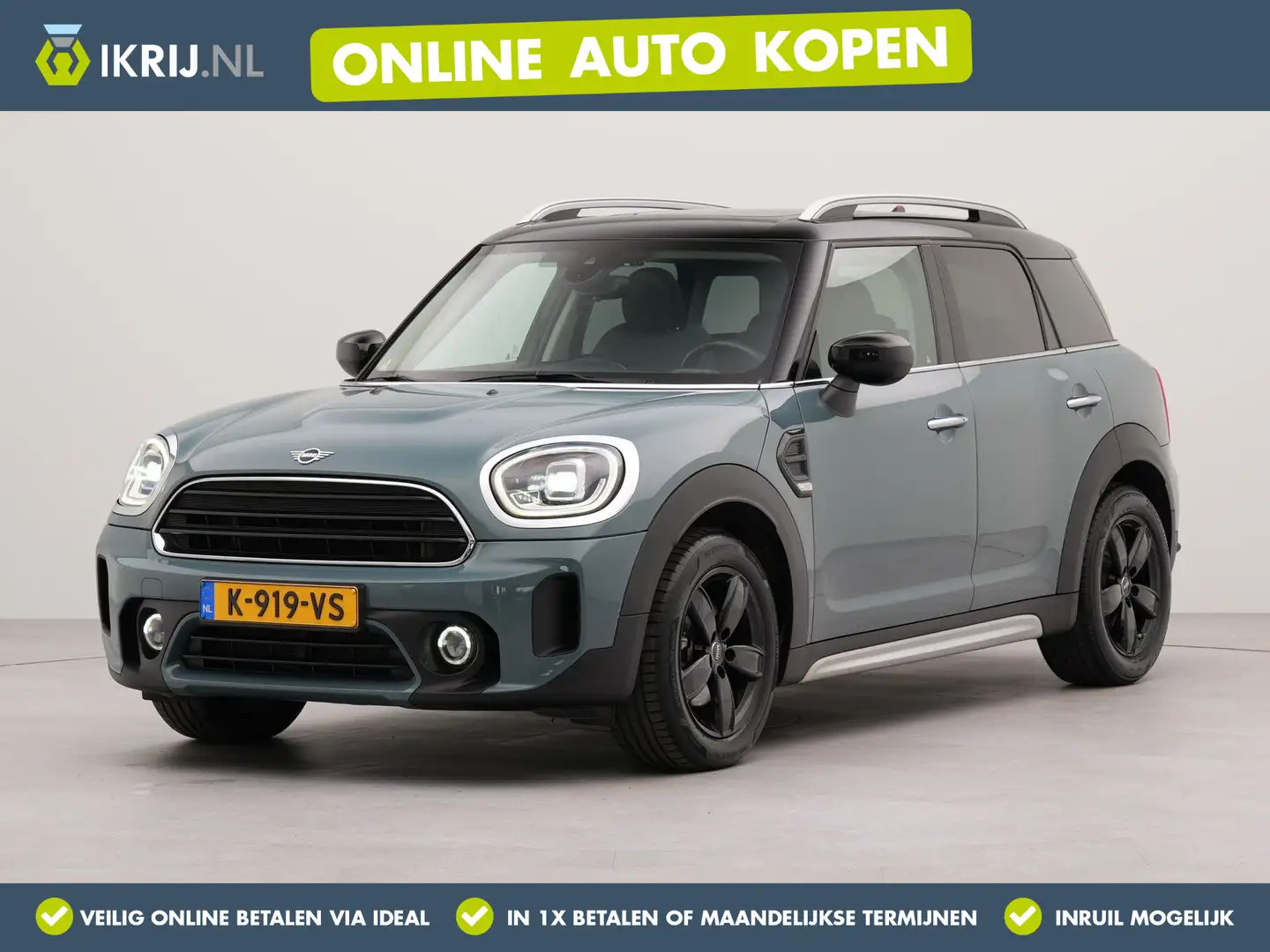 MINI Cooper Countryman Mini 1.5 Business Edition Automaat | Electr.schuif Groen - 1