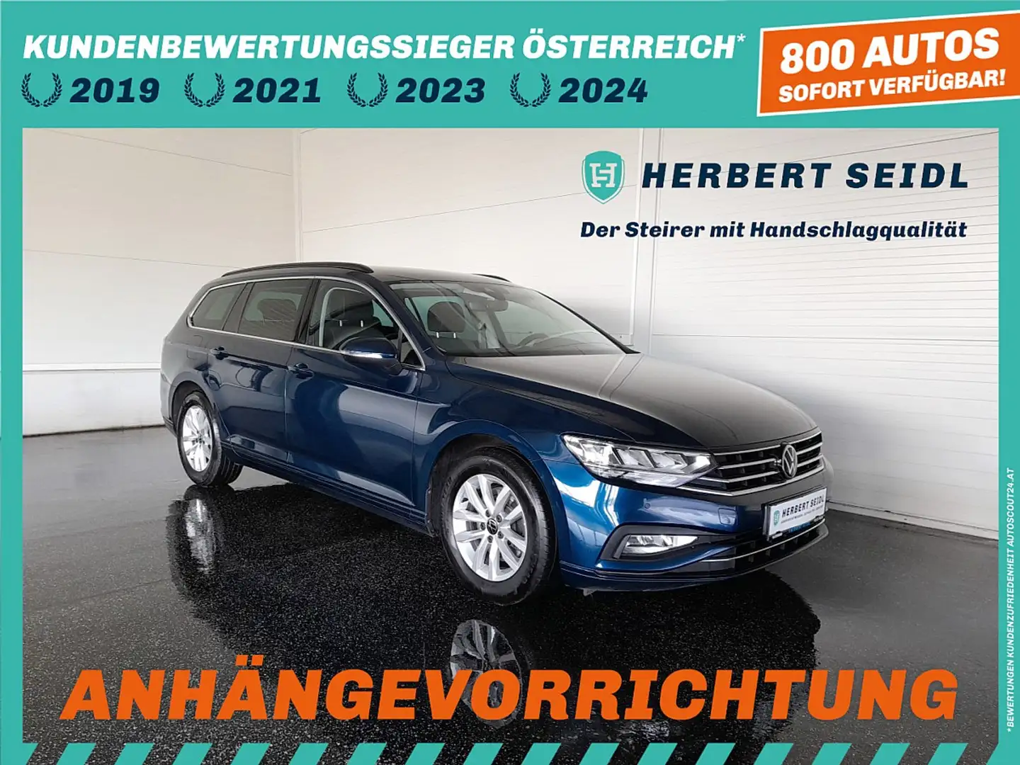 Volkswagen Passat Variant BUSINESS 2,0 TDI DSG *LED / NAVI / AHV & KAMERA... Blau - 1