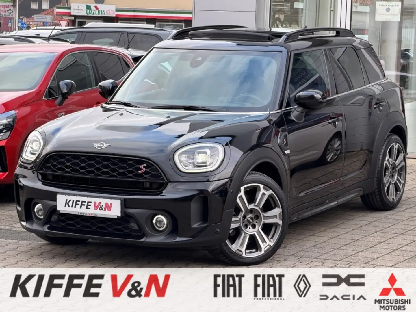 MINI Cooper S Countryman PANO RFK ACC LED H/K HUD NAV Negro - 1