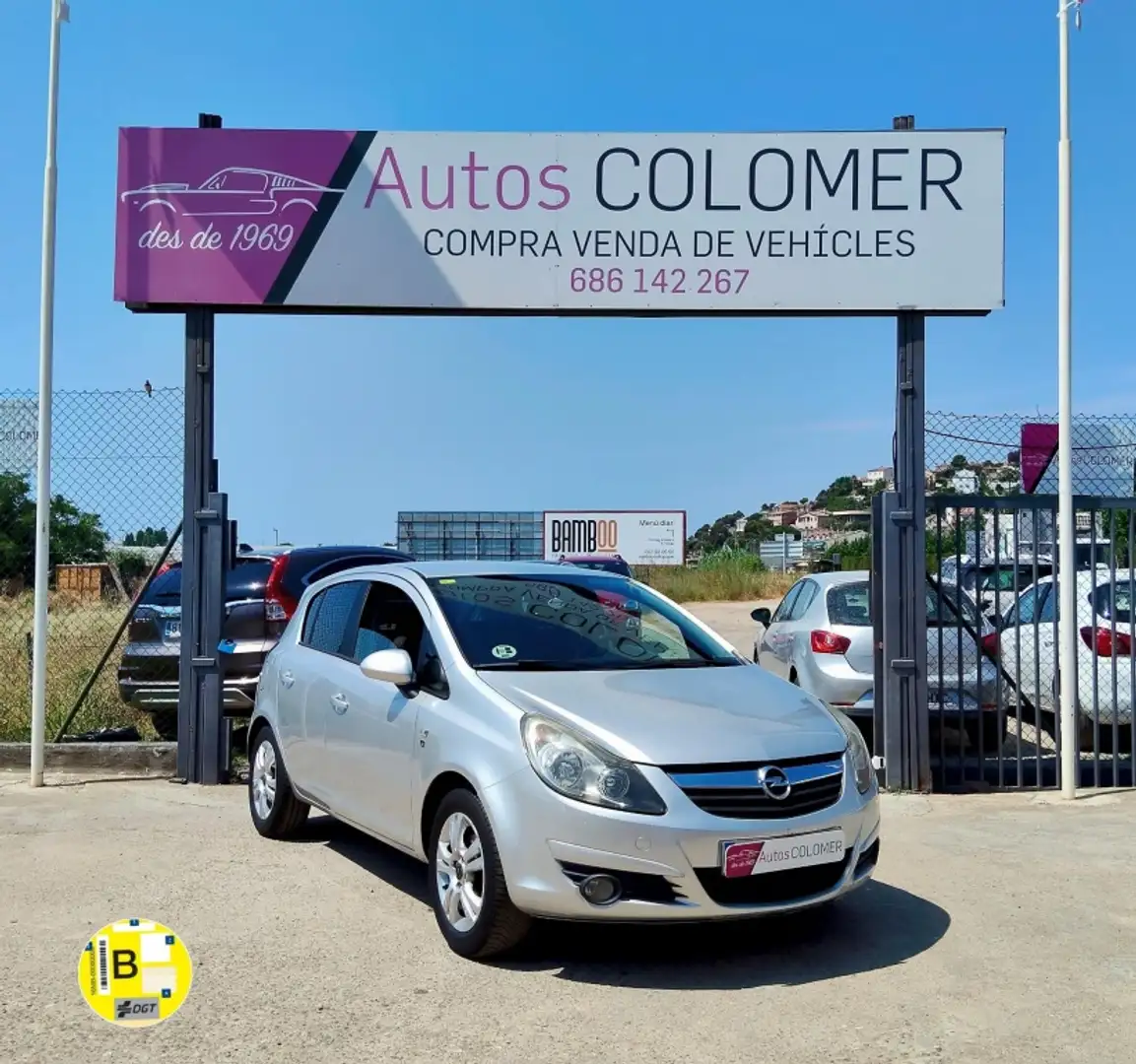 Opel Corsa 1.3 ecoFlex Selective Plateado - 1
