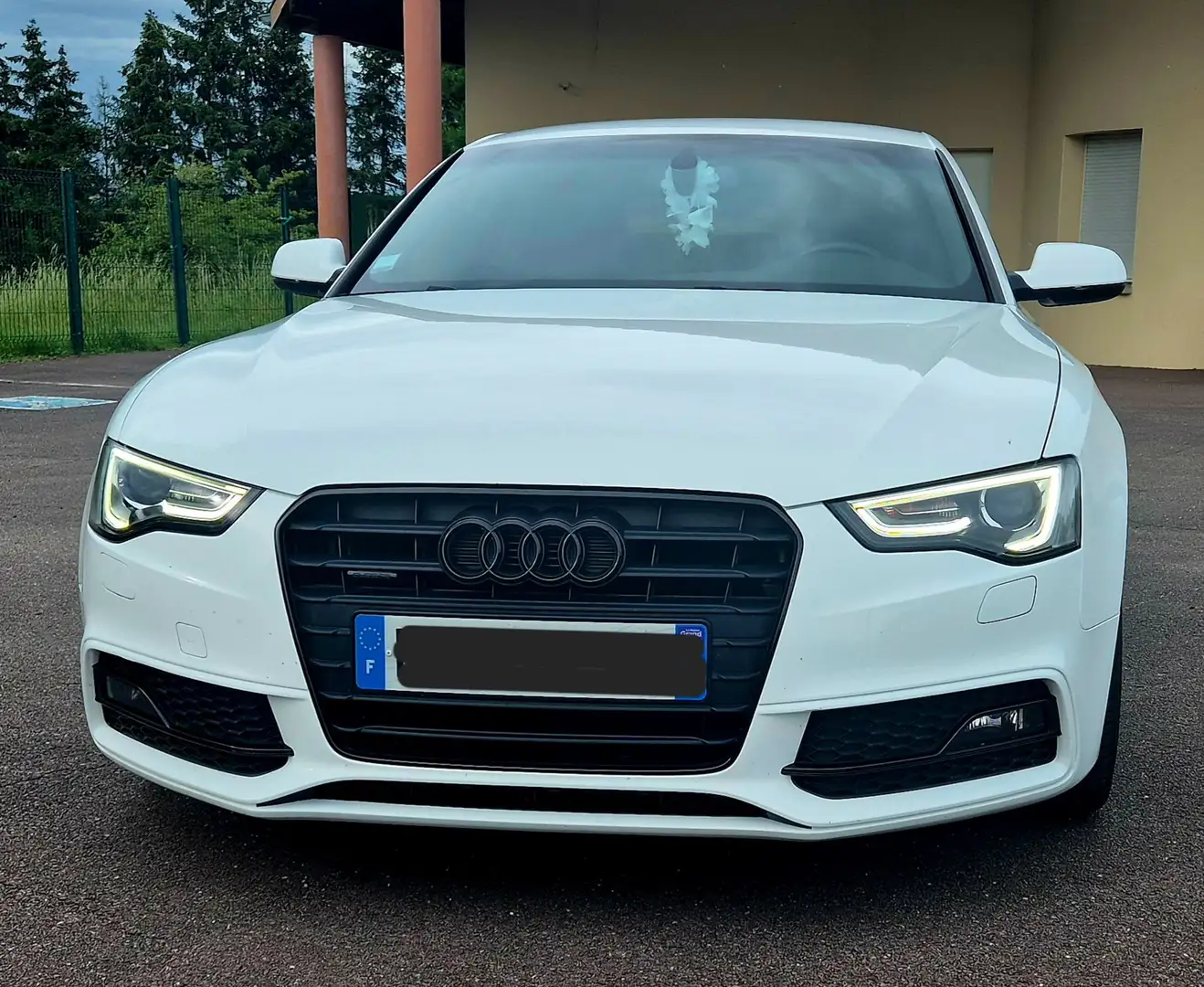 Audi A5 A5 Sportback 2.0 TDI 190  Diesel S line Blanc - 2