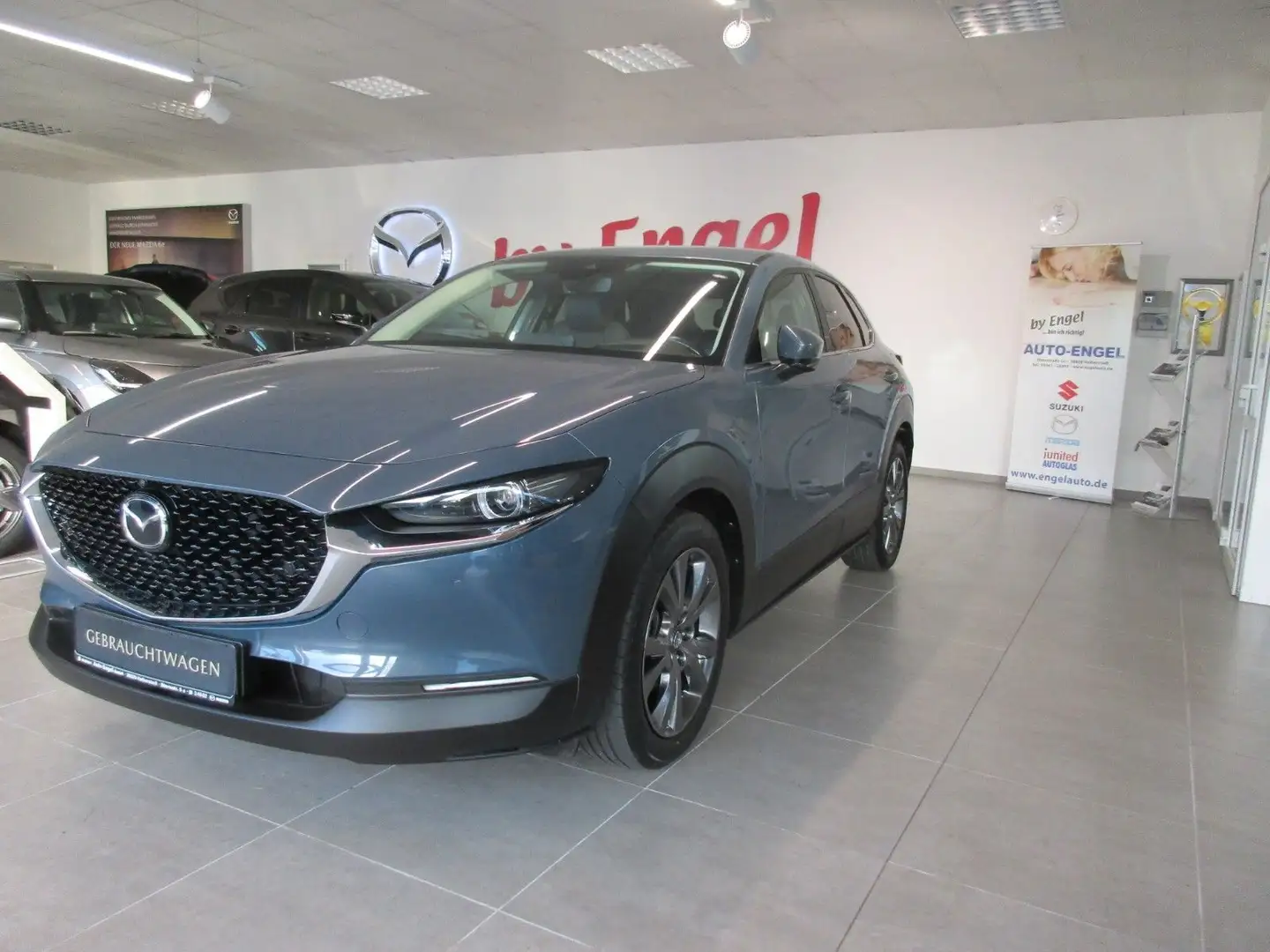 Mazda CX-30 2.0 M-Hybrid AWD Selection PRE/DES/Leder Grau - 1