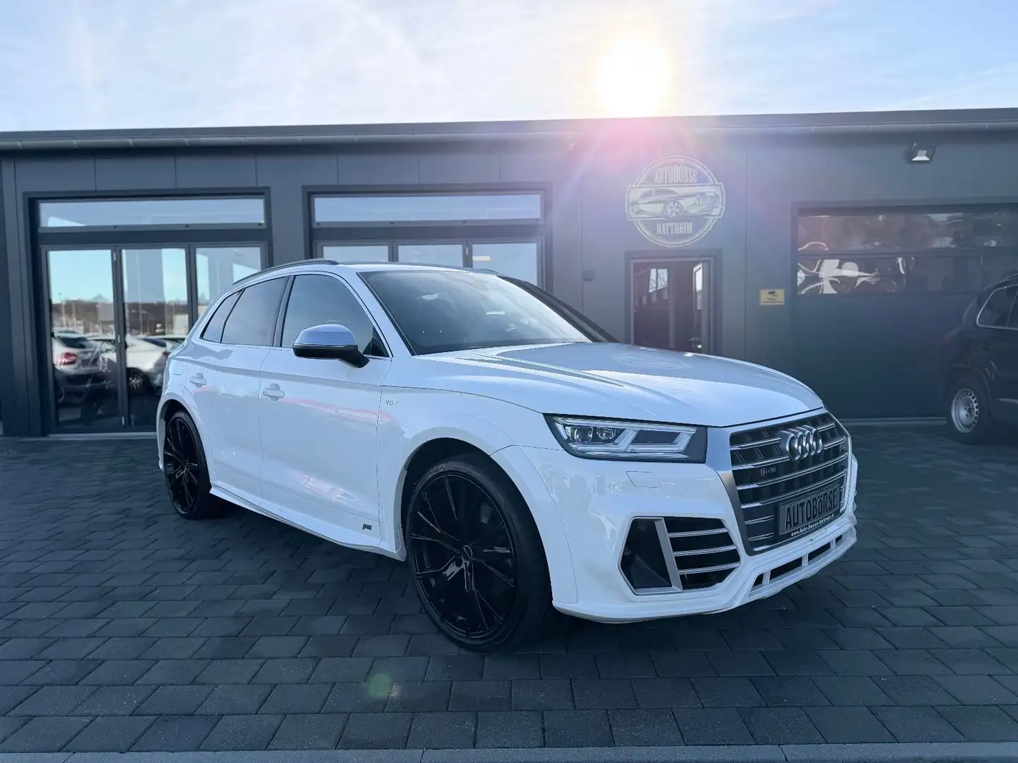 Audi SQ5 ABT 3.0 TFSI quattro*MATRIX*ACC*360°*AHK* Weiß - 1