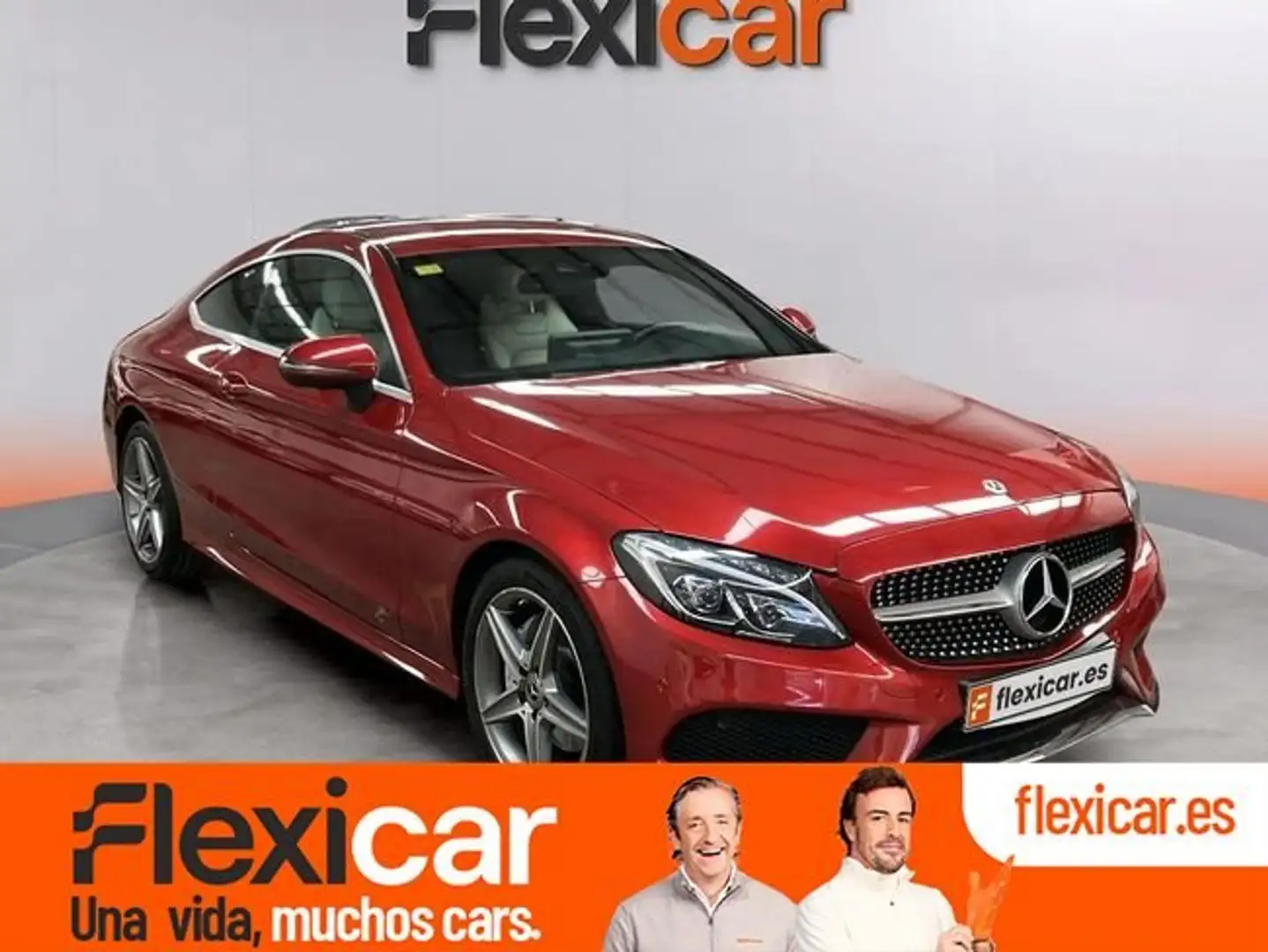 Mercedes-Benz C 220 +Coup%C3%A9+220+d Rojo - 1