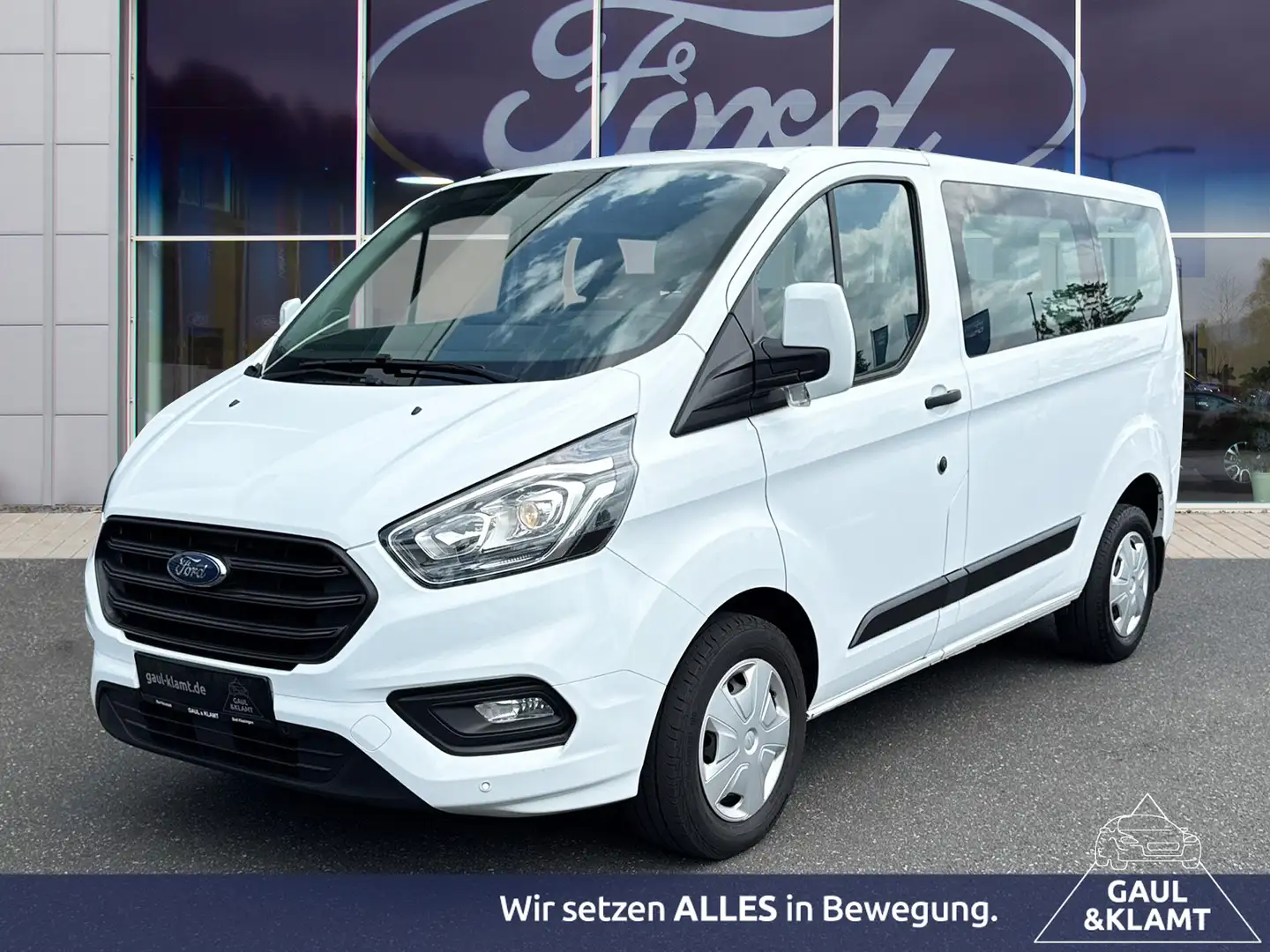 Ford Transit Custom Custom 2.0 TDCi 320 L1 Trend #6-Sitzer Weiß - 1