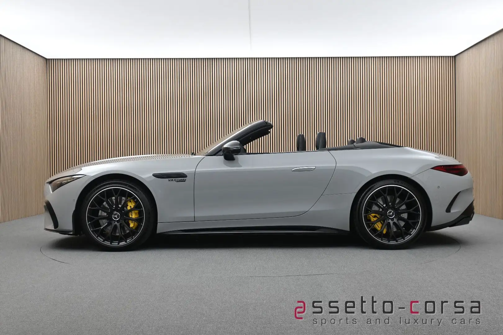 Mercedes-Benz SL 63 AMG SL63 AMG 4M+ *Perf. Sitze*Burm.*Garantie 02/2027 Gris - 1