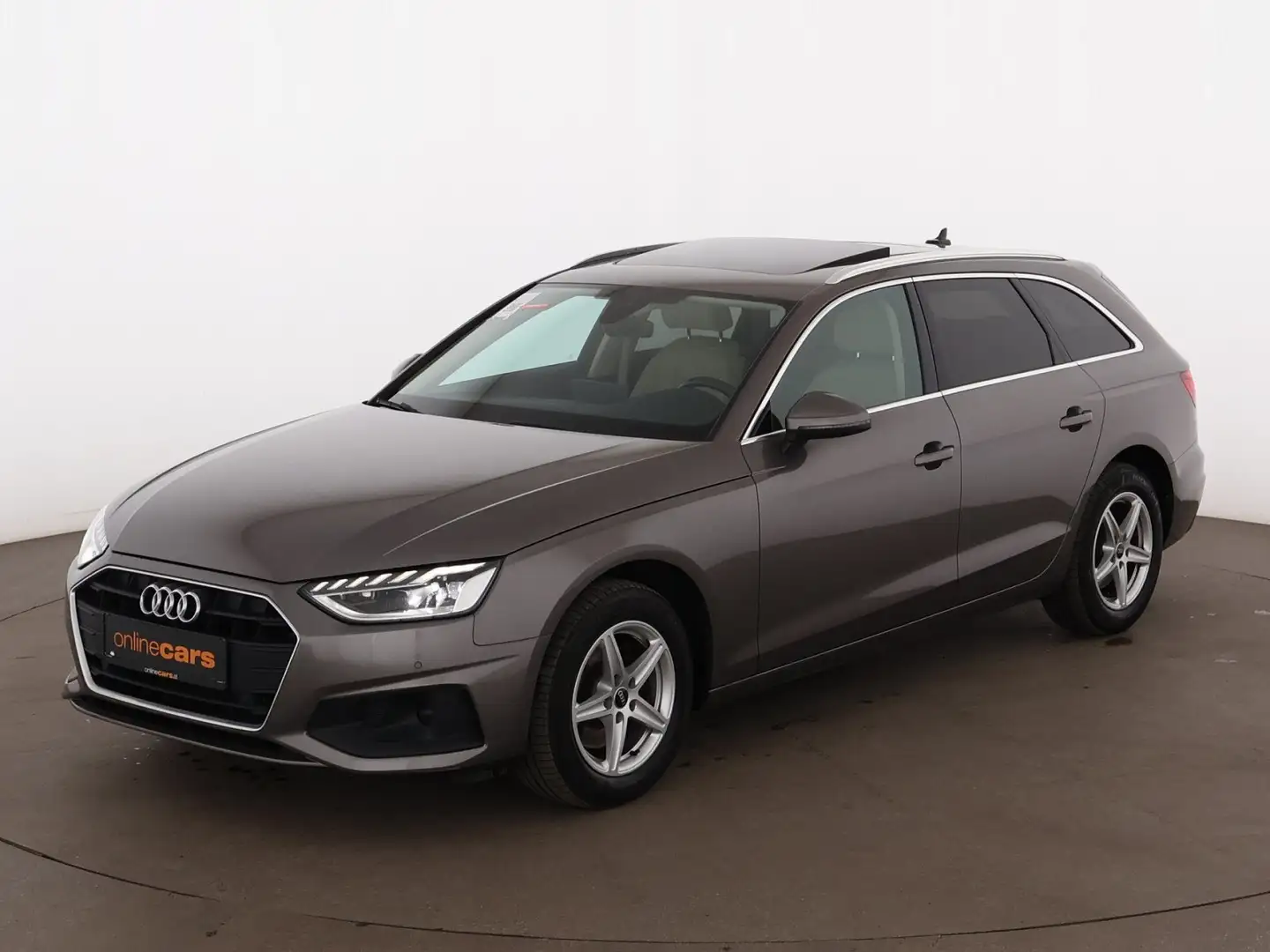 Audi A4 Avant 30 TDI Aut LED SKY AHK LEDER NAVI R-CAM Grau - 2