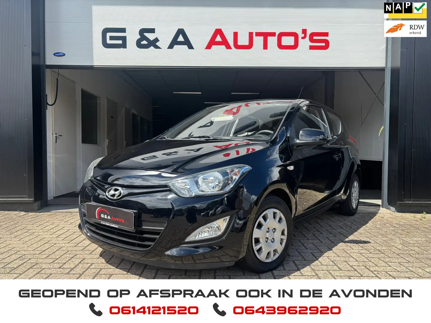 Hyundai i20 1.2 / AIRCO / ELLEKT-PAKKET / ISOFIX Noir - 1