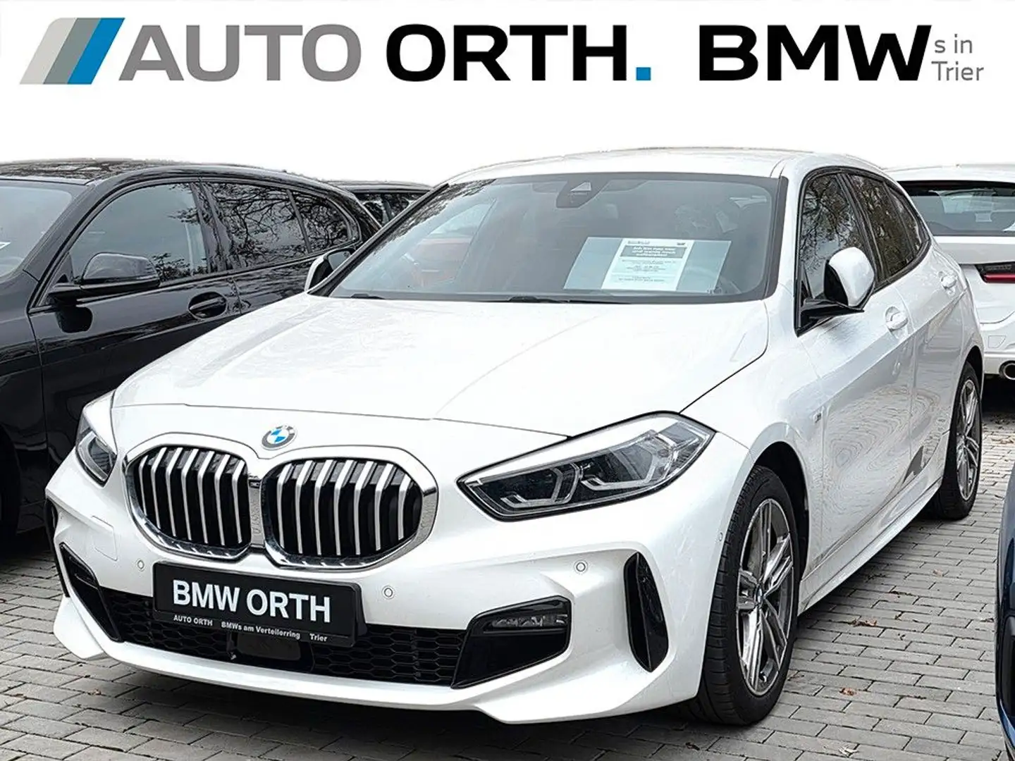 BMW 118 i AUT. M-SPORT LC-PROF LED KAMERA DR.ASS HIFI Weiß - 1