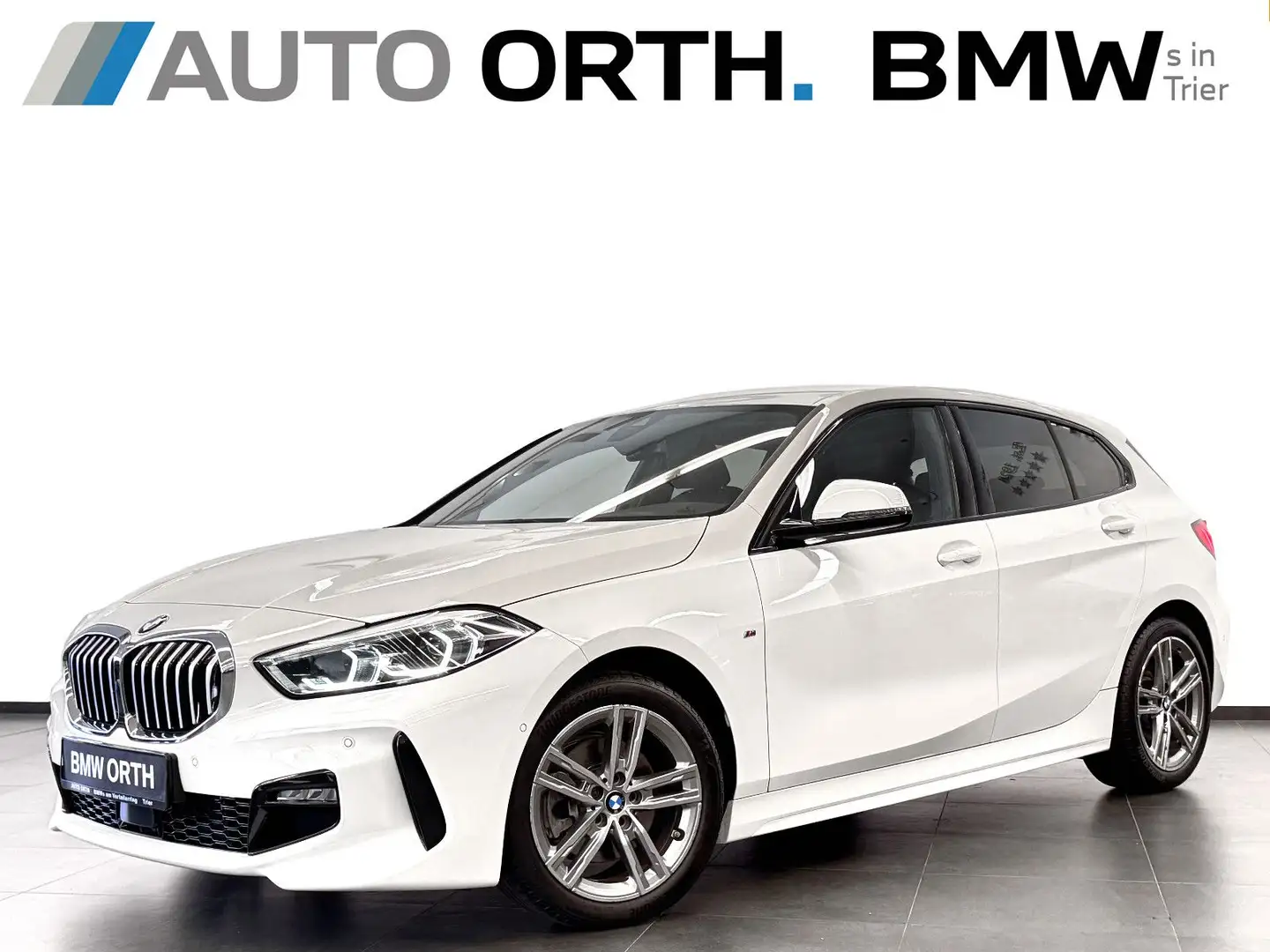 BMW 118 i AUT. M-SPORT LC-PROF LED KAMERA DR.ASS HIFI Weiß - 1