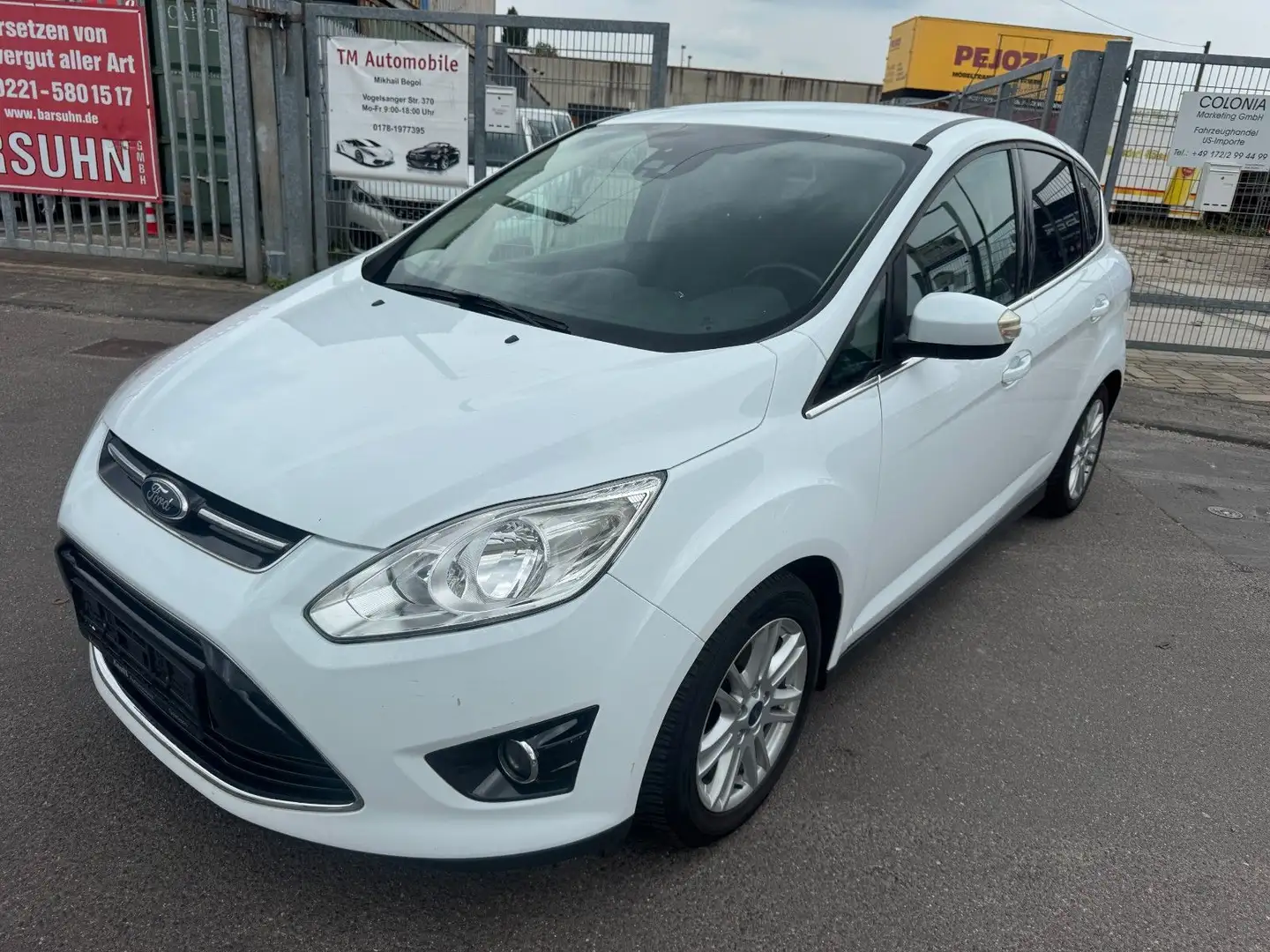 Ford C-Max 1,0 EcoBoost 92kW Business Weiß - 1