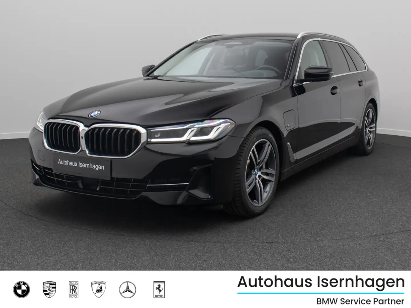 BMW 520 360° Laser HUD DAB H K ACC Komfort Alarm Noir - 1