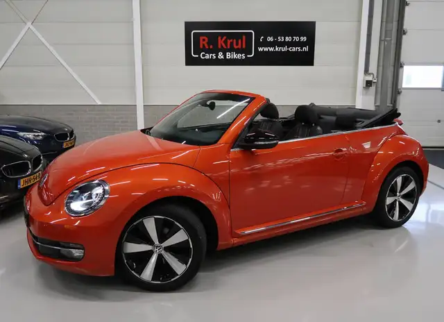 Volkswagen Beetle Cabriolet 1.2 TSI Club Xenon Fender Airco-ecc Navi