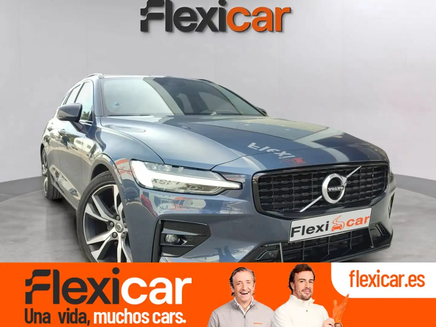 Volvo V60 2.0 B4 (D) R-Design Auto Azul - 1